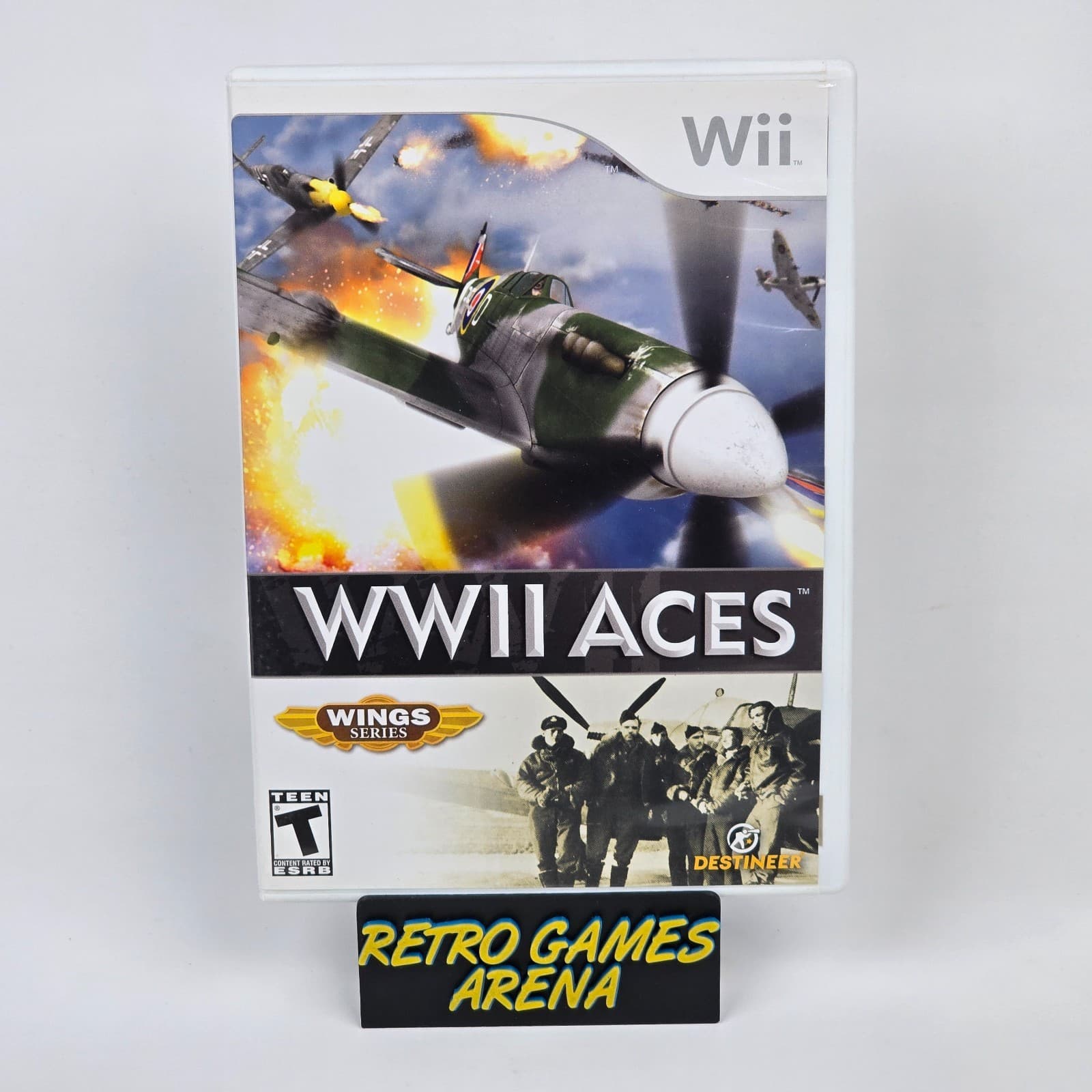 WWII Aces (Nintendo Wii) CIB COMPLETE