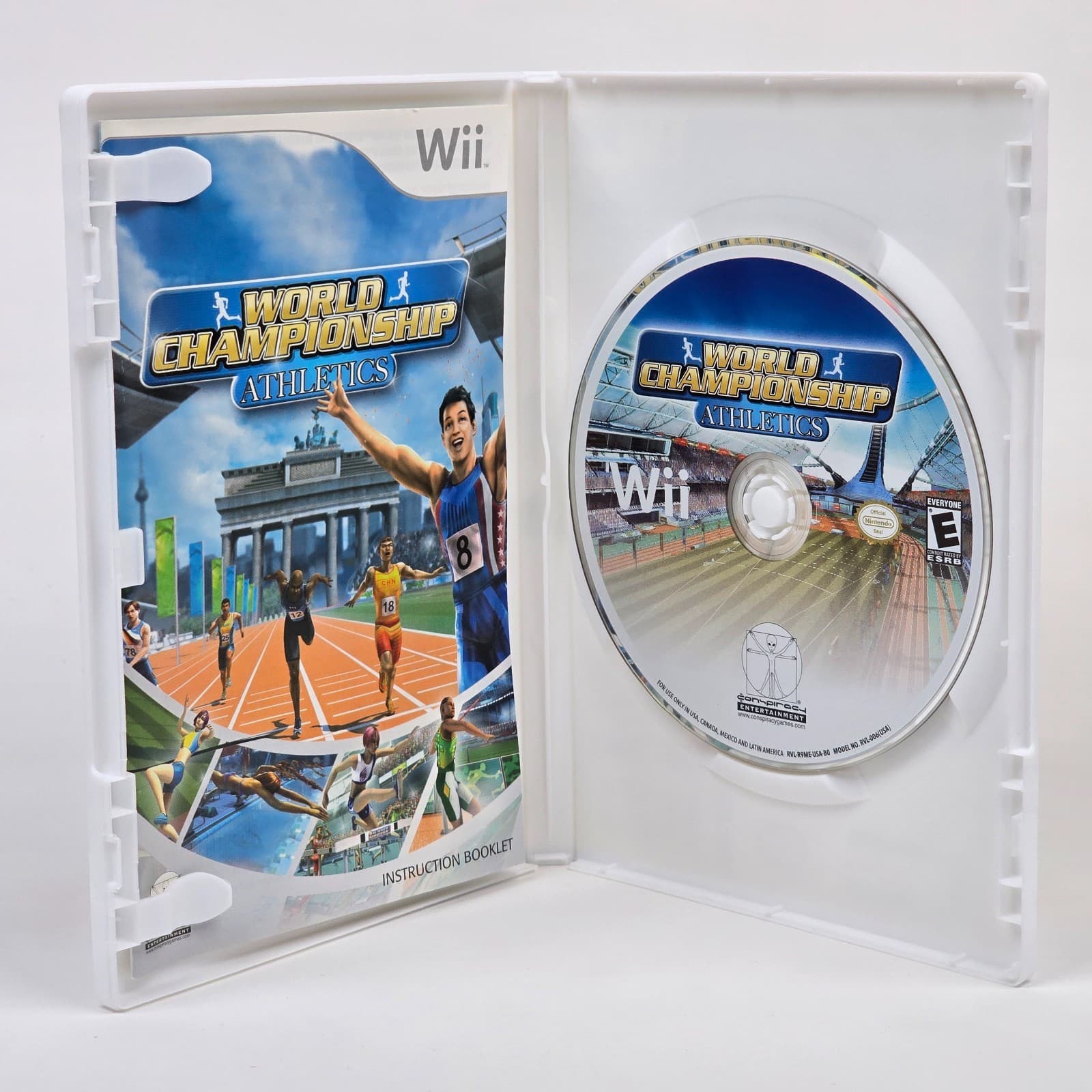World Championship Athletics (Nintendo Wii) CIB COMPLETE - Thumbnail 2