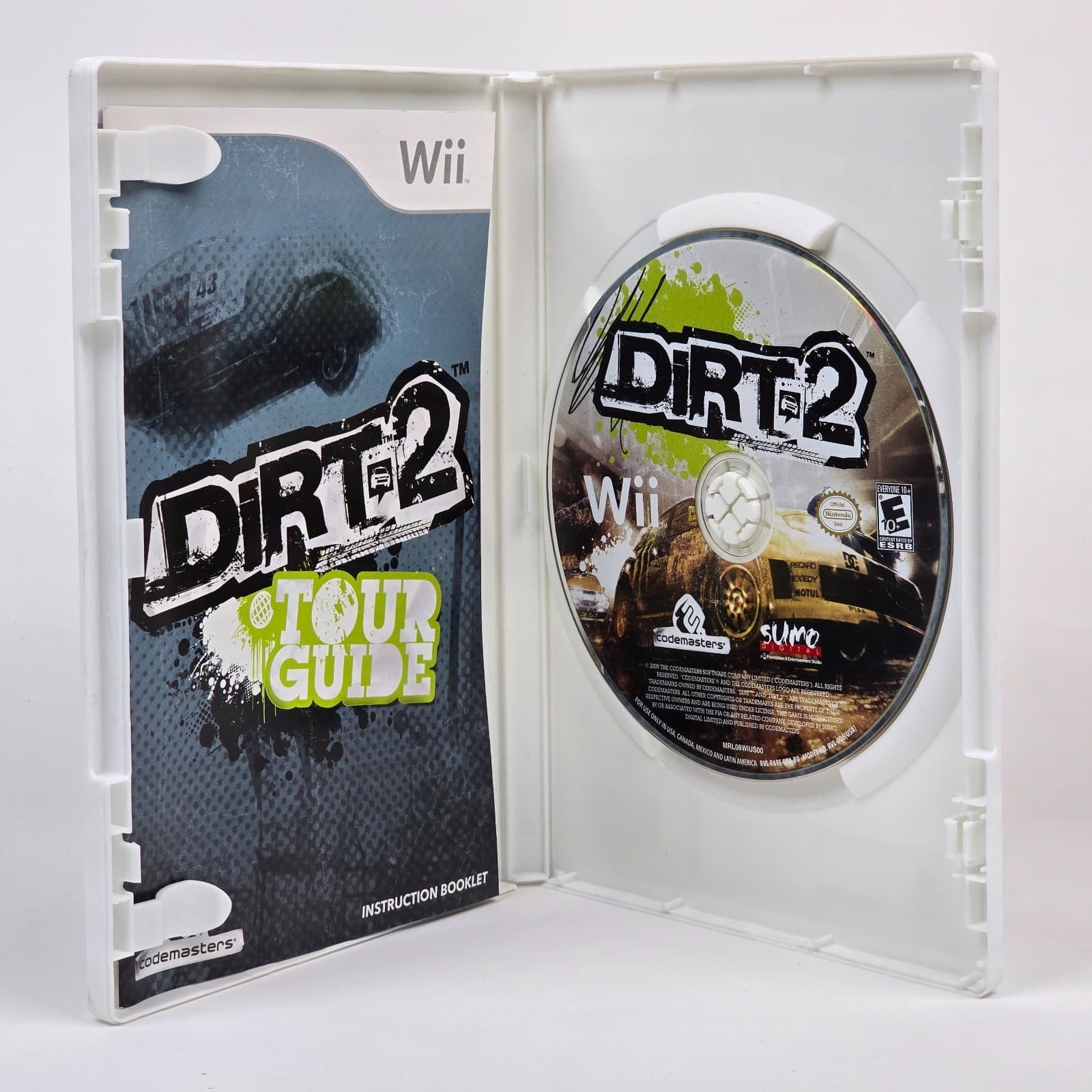 DiRT 2 (Nintendo Wii) CIB COMPLETE - Thumbnail 2