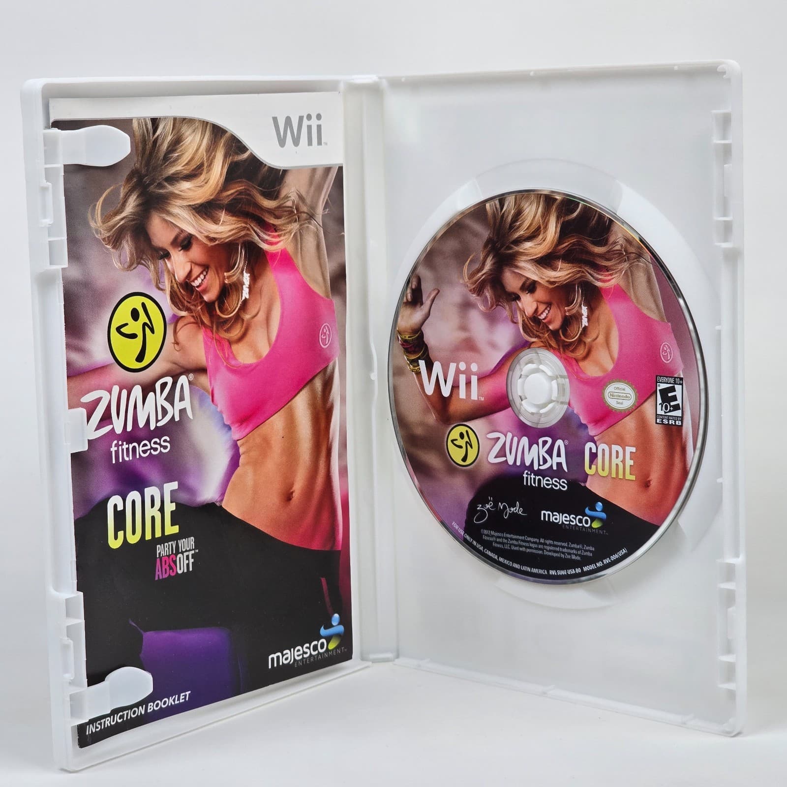Zumba Fitness: Core (Nintendo Wii) CIB COMPLETE - Thumbnail 2