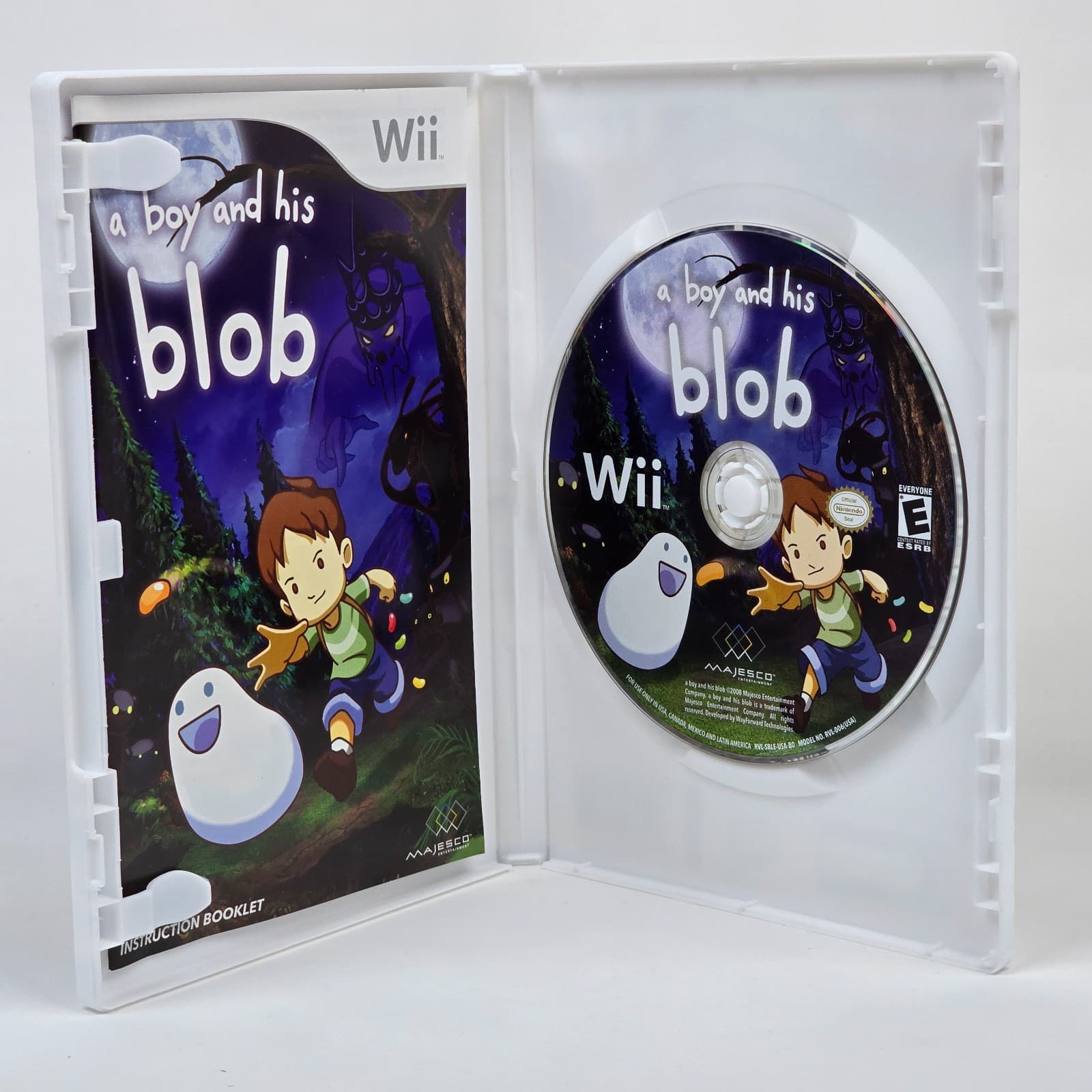 A Boy and His Blob (Nintendo Wii) CIB COMPLETE - Thumbnail 2