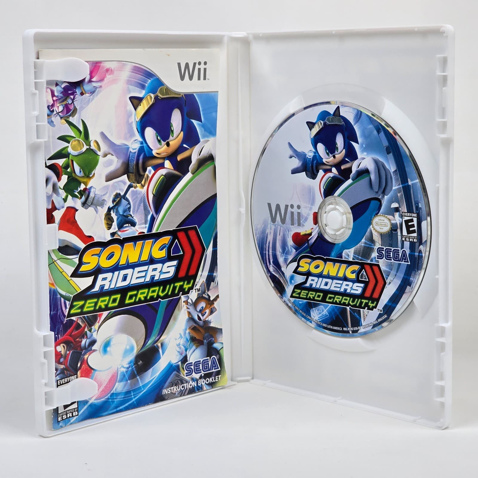 Sonic Riders: Zero Gravity (Nintendo Wii) CIB COMPLETE - Thumbnail 2