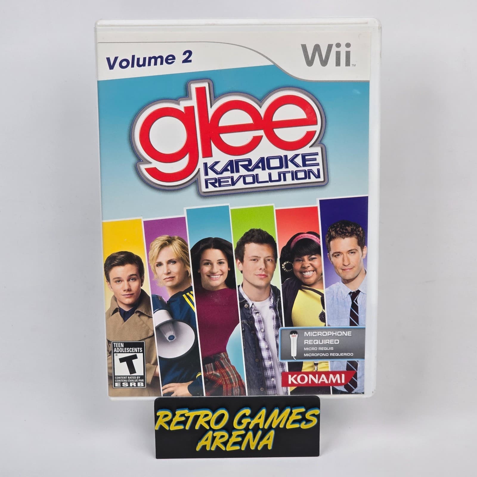 Karaoke Revolution: Glee Volume 2 (Nintendo Wii) CIB COMPLETE