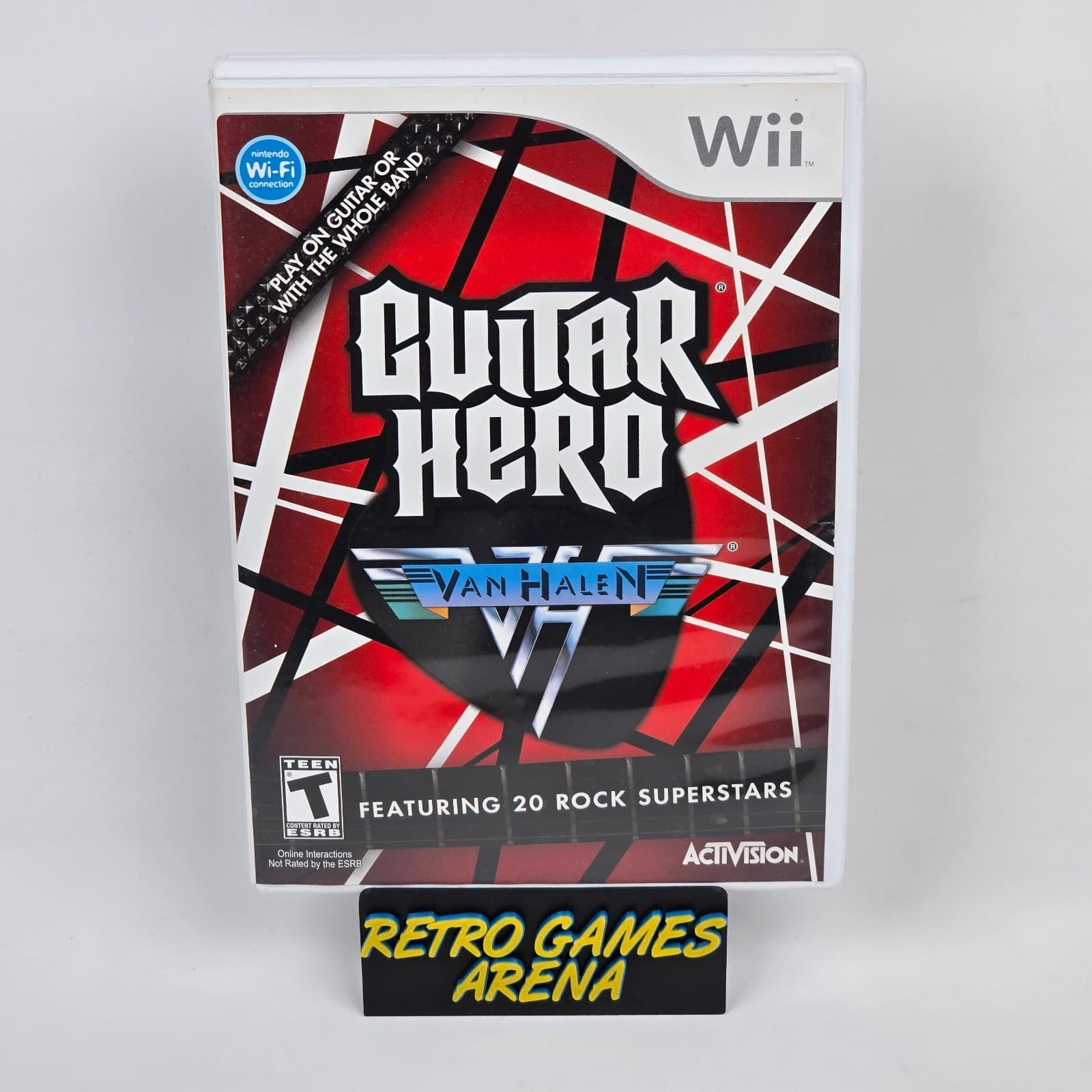 Guitar Hero: Van Halen (Nintendo Wii) CIB COMPLETE