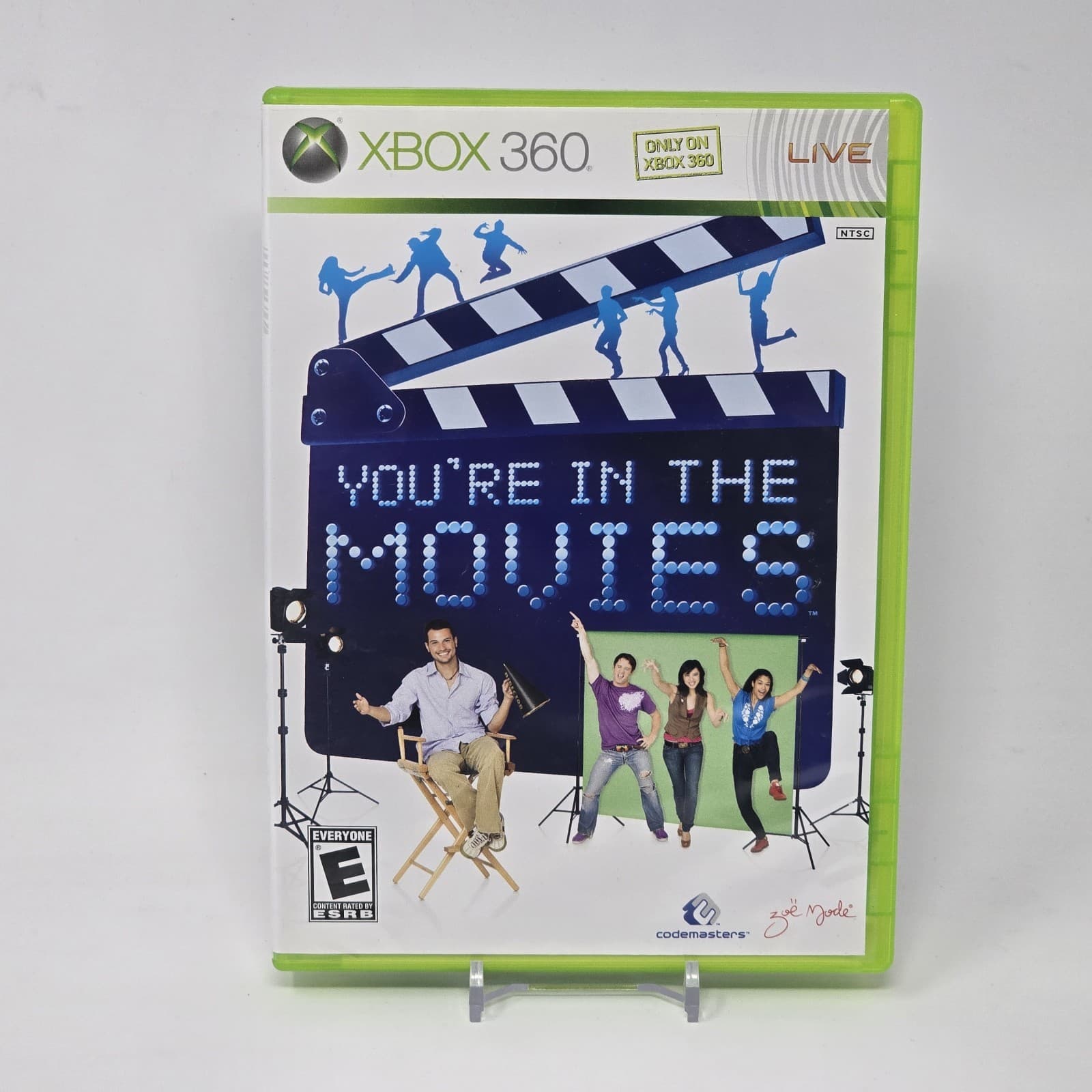 You're in the Movies (Xbox 360) CIB COMPLETE & TESTED