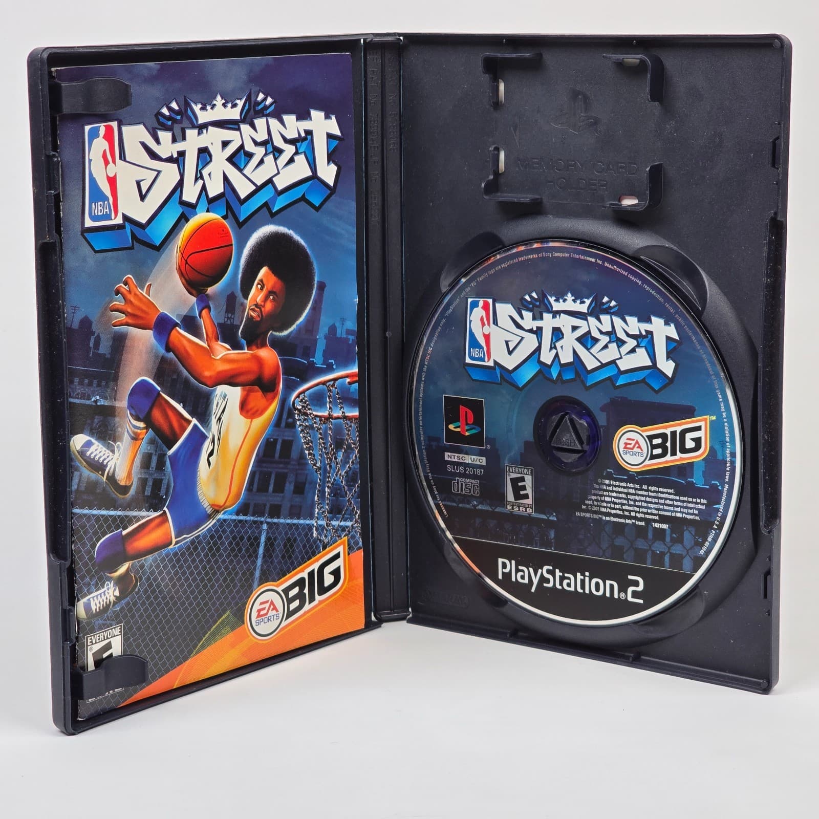 NBA Street (PlayStation 2 PS2) Black Label CIB COMPLETE - Thumbnail 2
