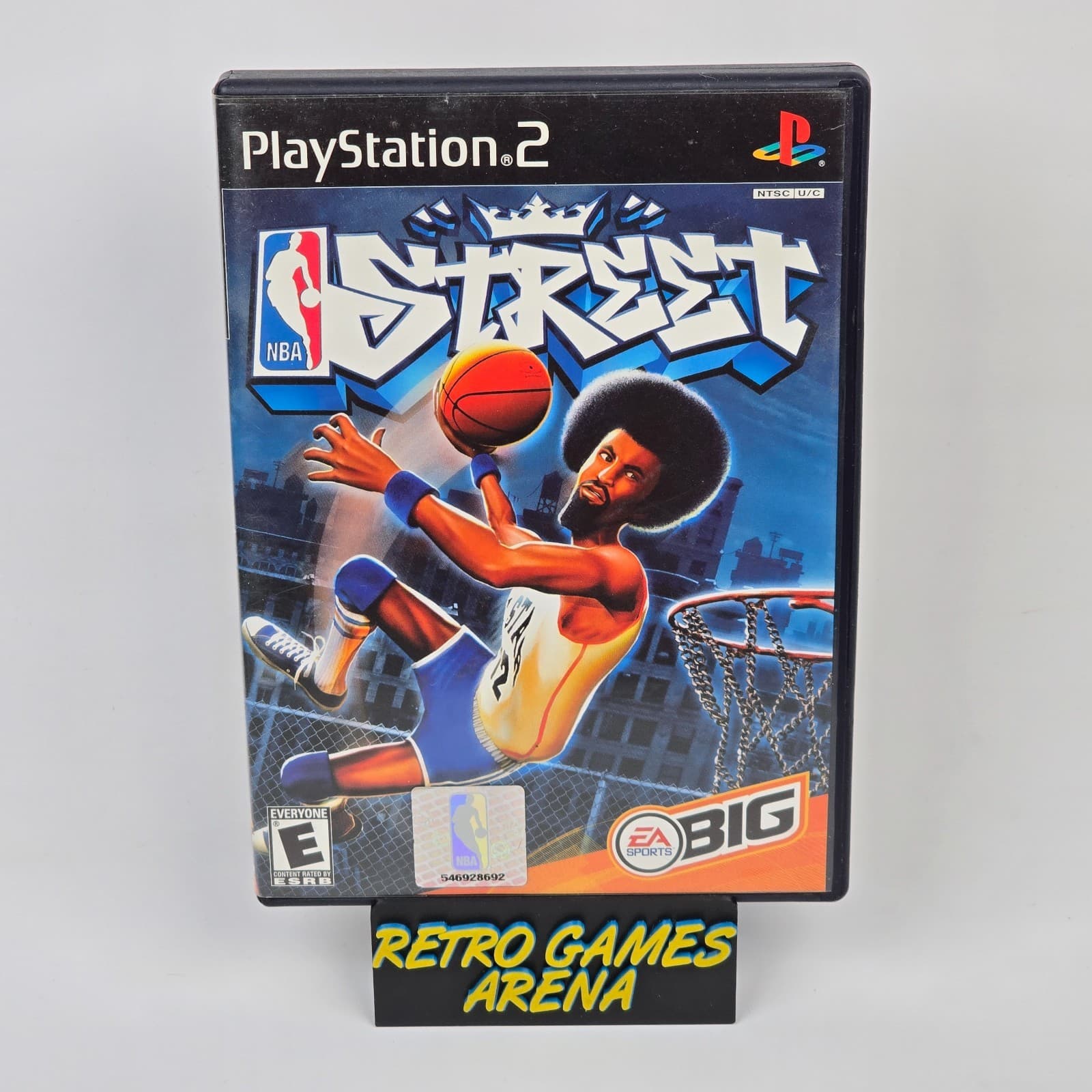 NBA Street (PlayStation 2 PS2) Black Label CIB COMPLETE