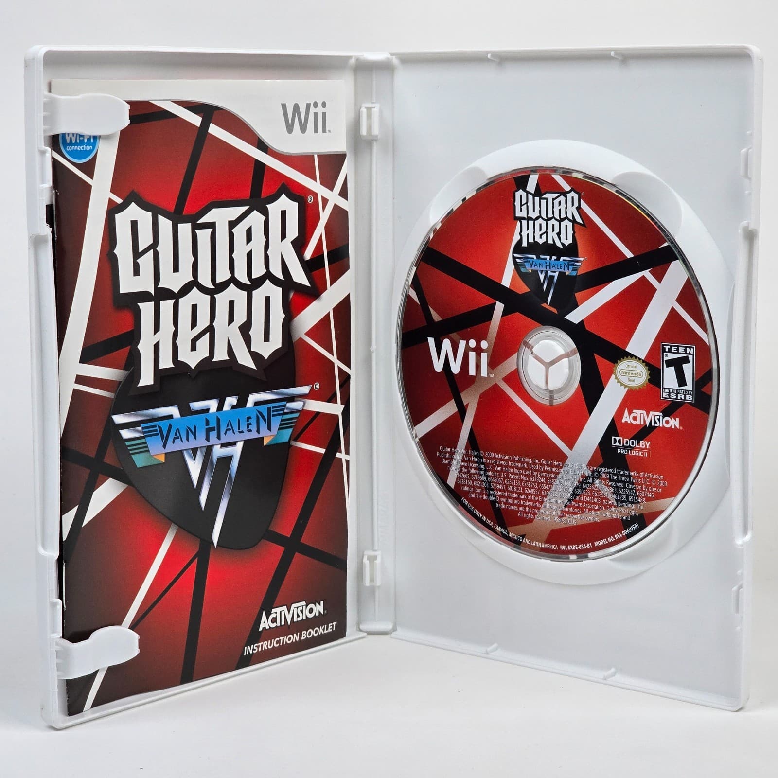 Guitar Hero: Van Halen (Nintendo Wii) CIB COMPLETE - Thumbnail 2