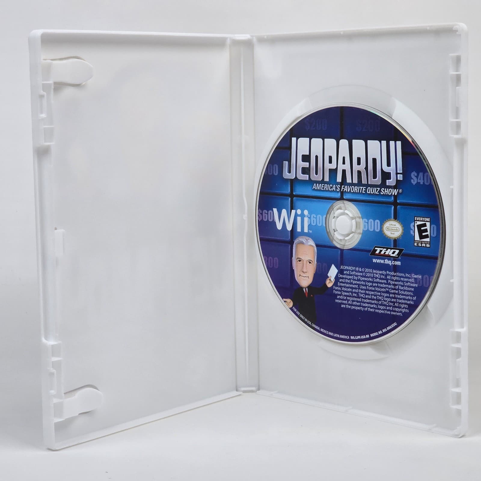 Jeopardy (Nintendo Wii) Case & Disc - Thumbnail 2