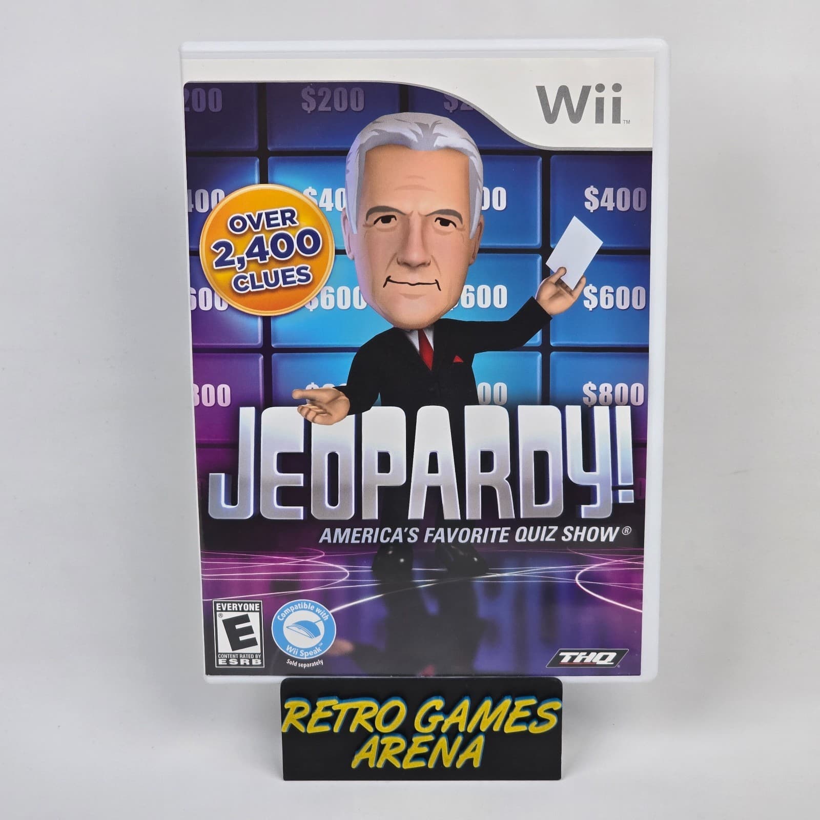 Jeopardy (Nintendo Wii) Case & Disc