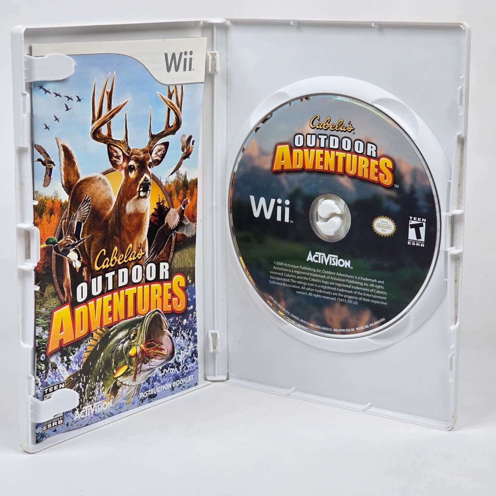 Cabela's Outdoor Adventures (Nintendo Wii) CIB COMPLETE - Thumbnail 2