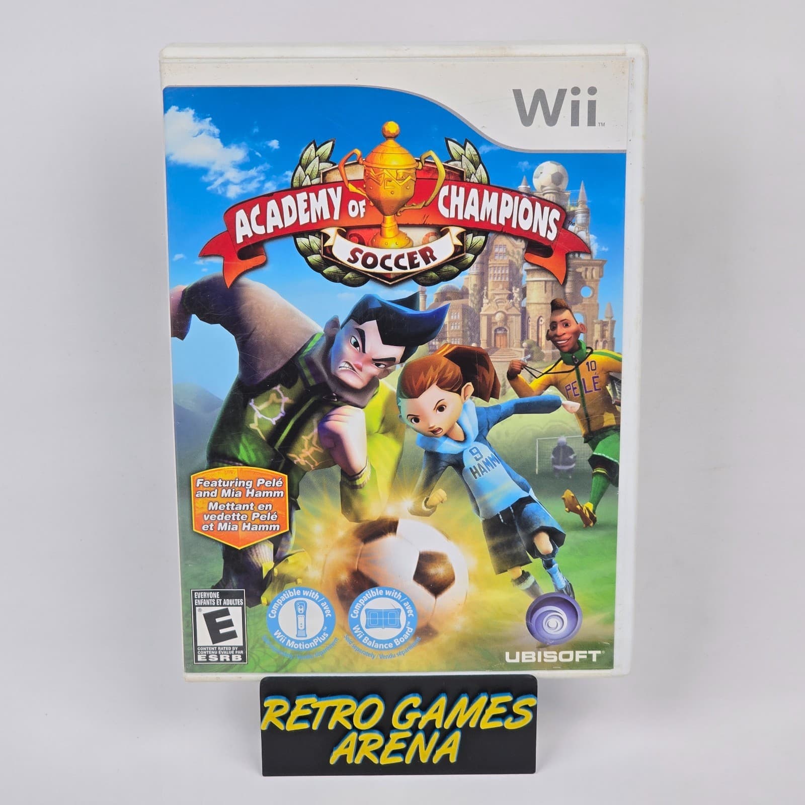 Academy of Champions Soccer (Nintendo Wii) CIB COMPLETE