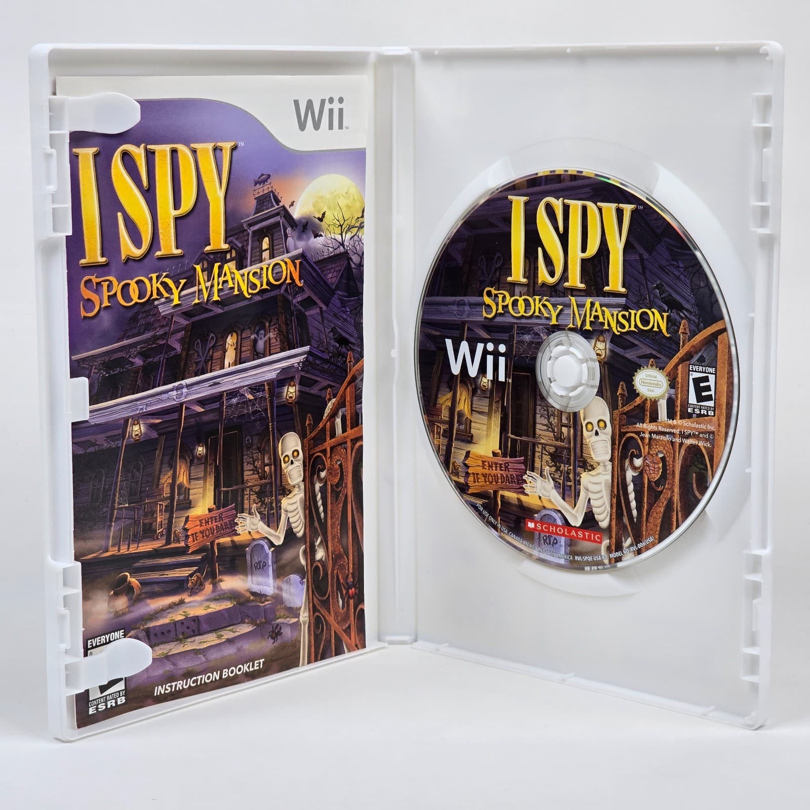 I Spy: Spooky Mansion (Nintendo Wii) CIB COMPLETE - Thumbnail 2