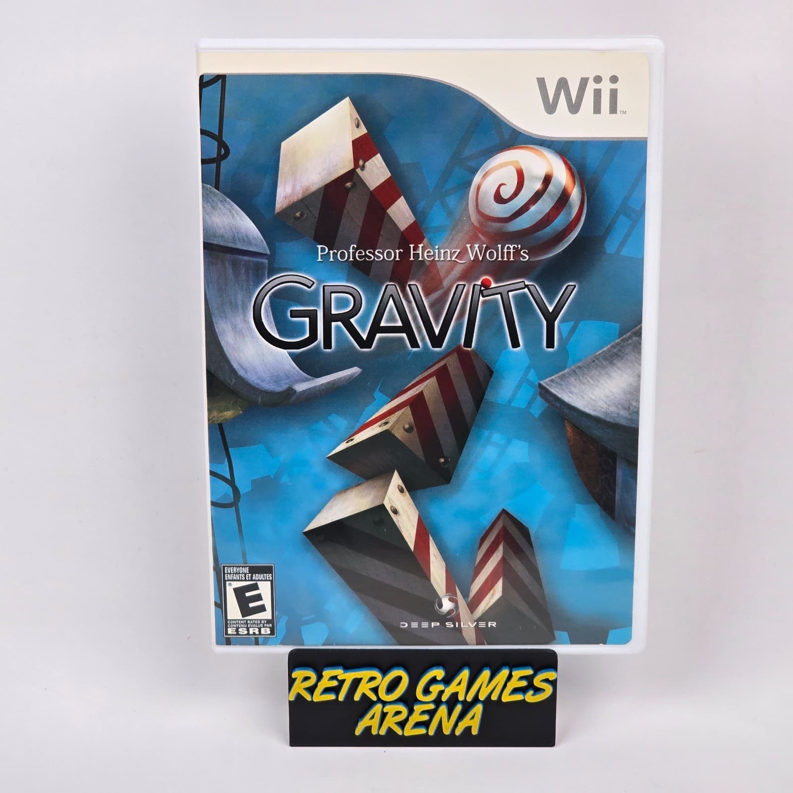 Professor Heinz Wolff's Gravity (Nintendo Wii) Case & Disc