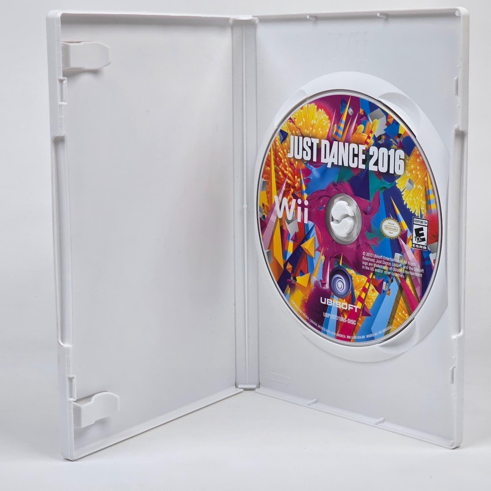 Just Dance 2016 (Nintendo Wii) Case & Disc - Thumbnail 2