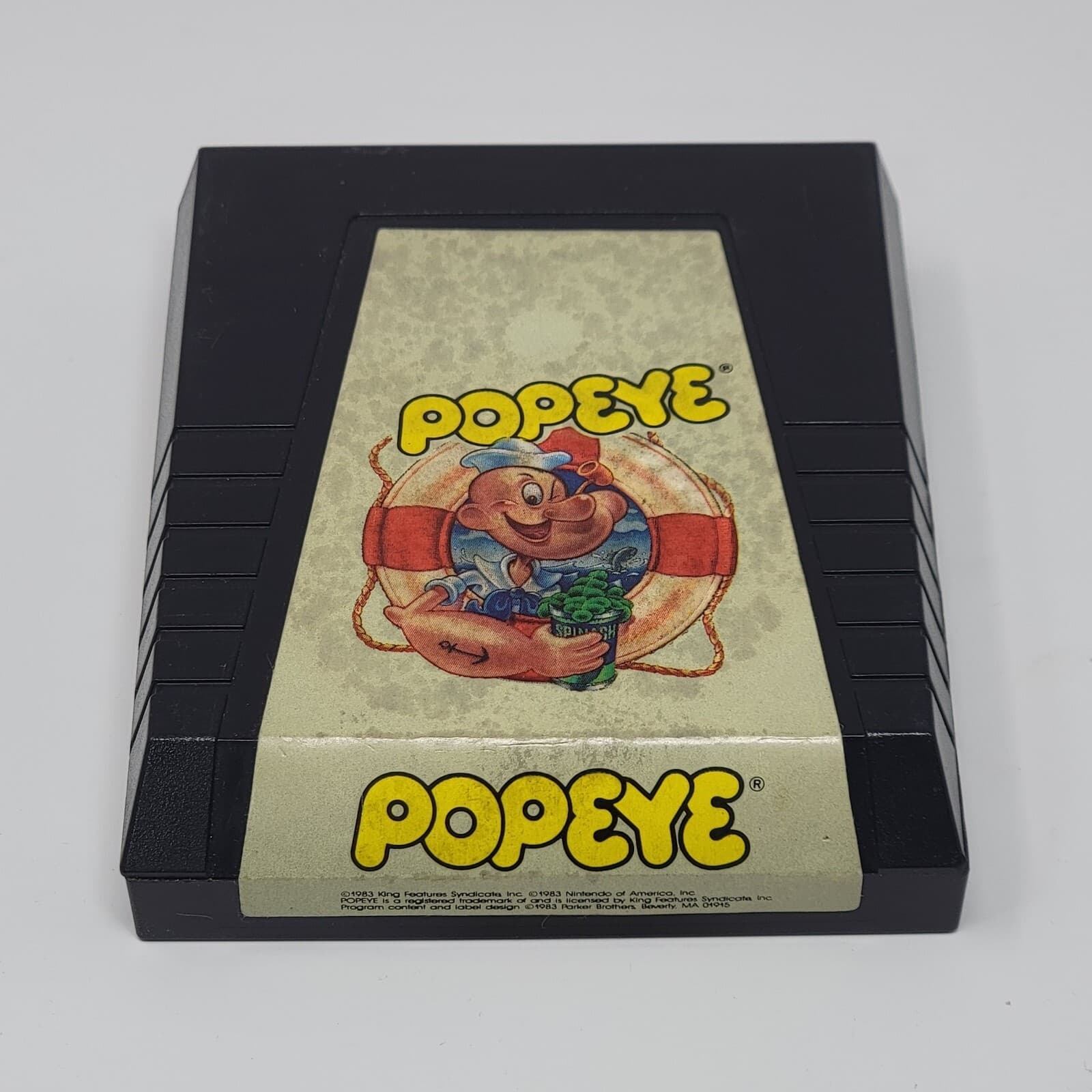 Popeye (ColecoVision) Cartridge CLEANED & TESTED