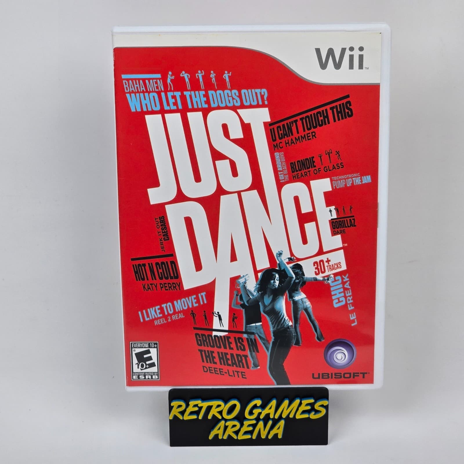 Just Dance 1 (Nintendo Wii) Case & Disc