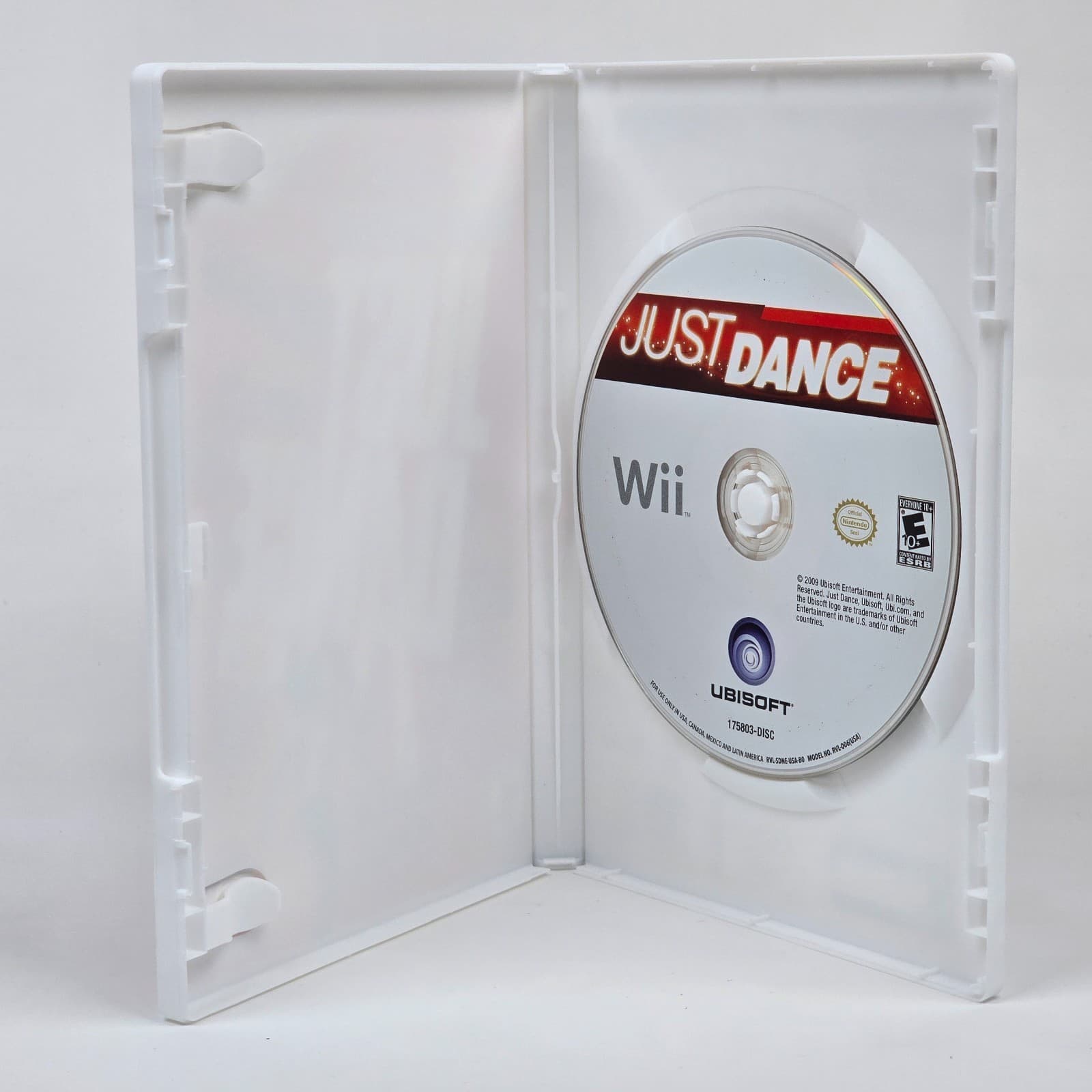 Just Dance 1 (Nintendo Wii) Case & Disc - Thumbnail 2