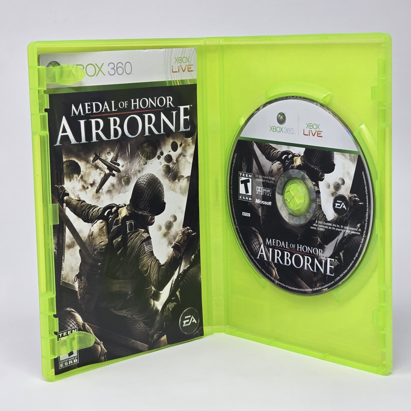 Medal of Honor: Airborne (Xbox 360) CIB COMPLETE & TESTED - Thumbnail 2