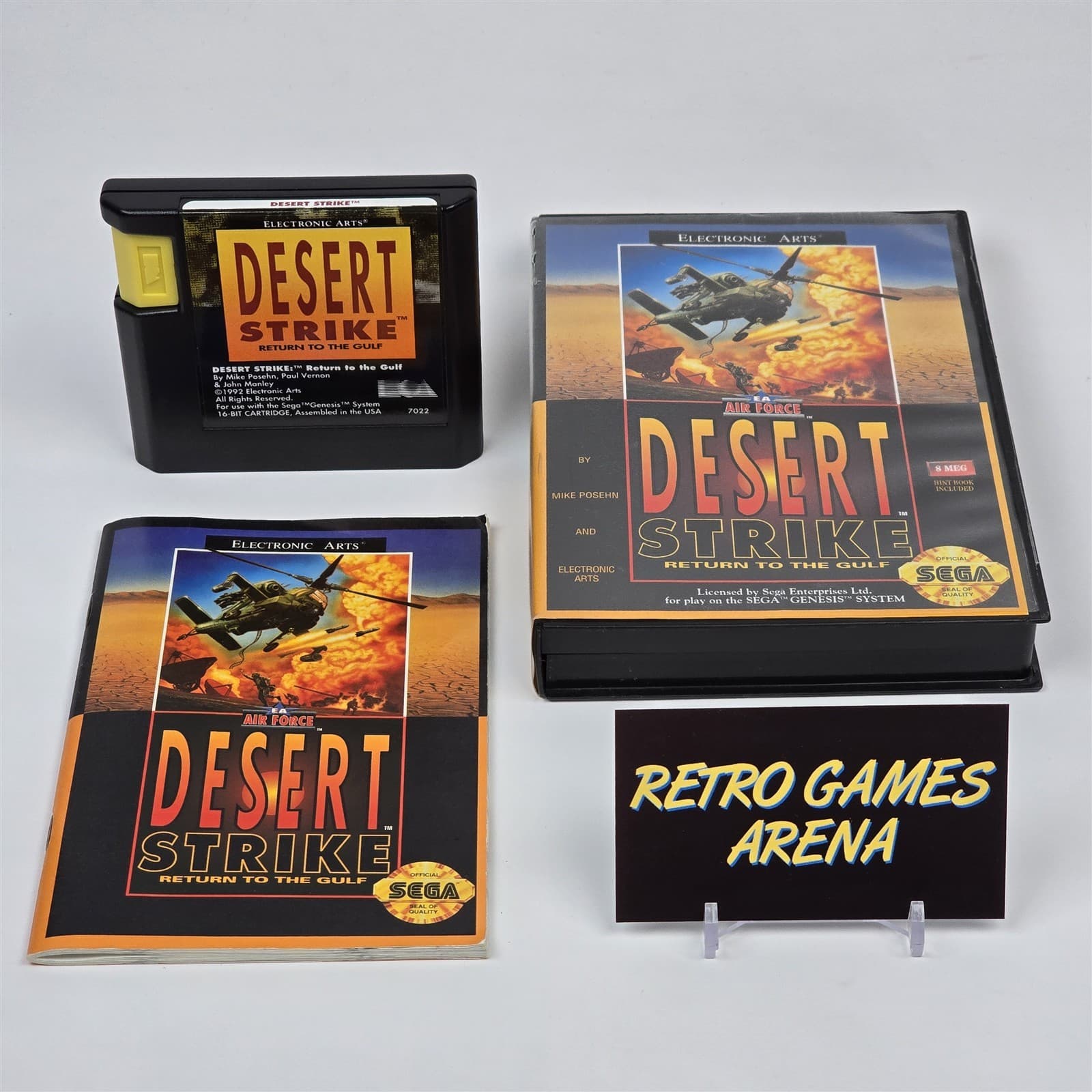 Desert Strike: Return to the Gulf (Sega Genesis) CIB COMPLETE