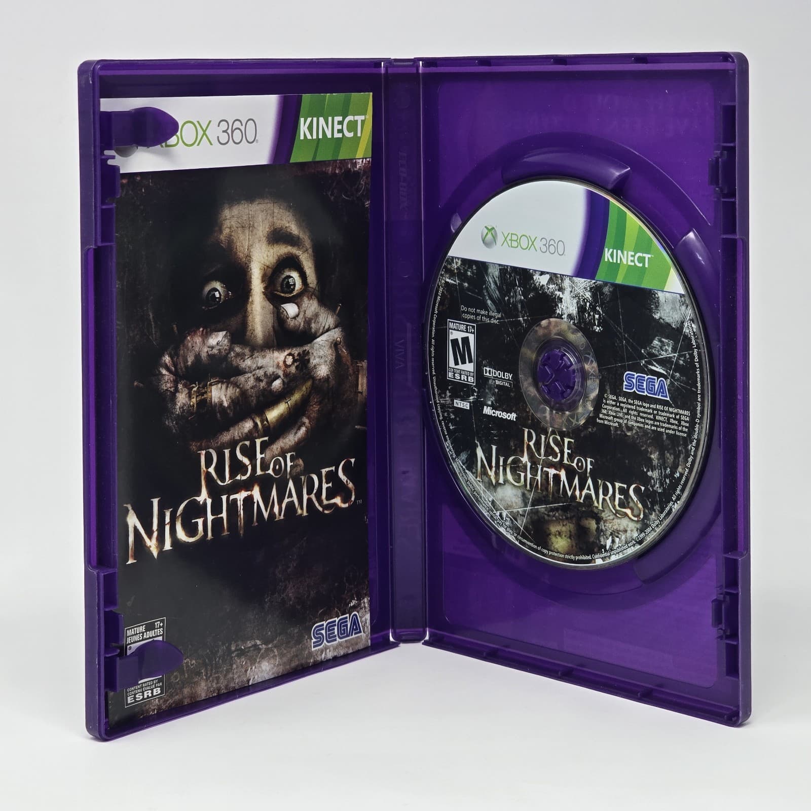 Rise of Nightmares (Xbox 360) CIB COMPLETE & TESTED - Thumbnail 2