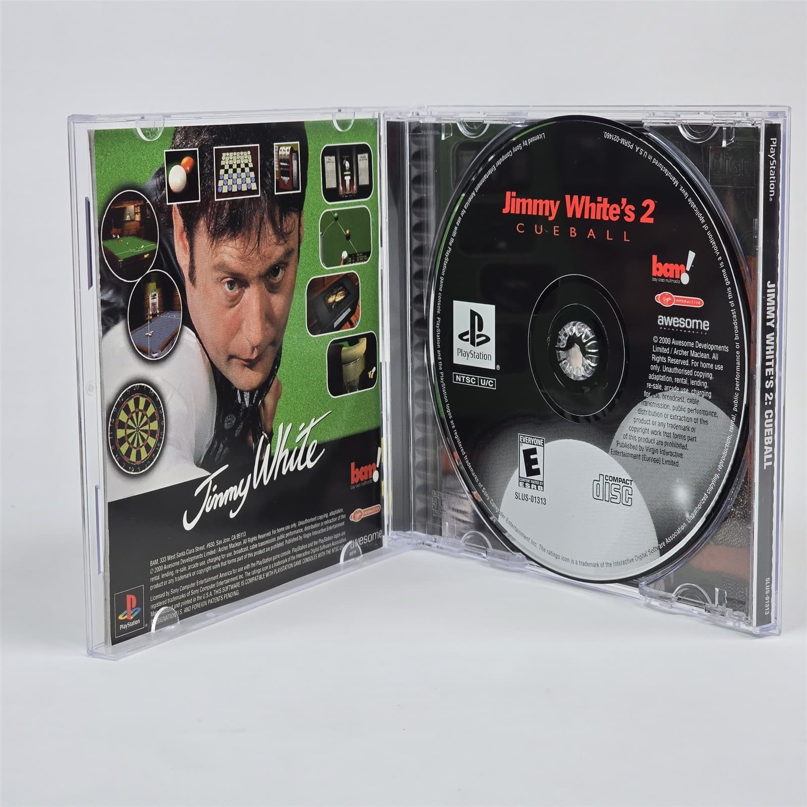 Jimmy White's 2: Cueball (PlayStation 1 PS1) CIB COMPLETE - Thumbnail 2