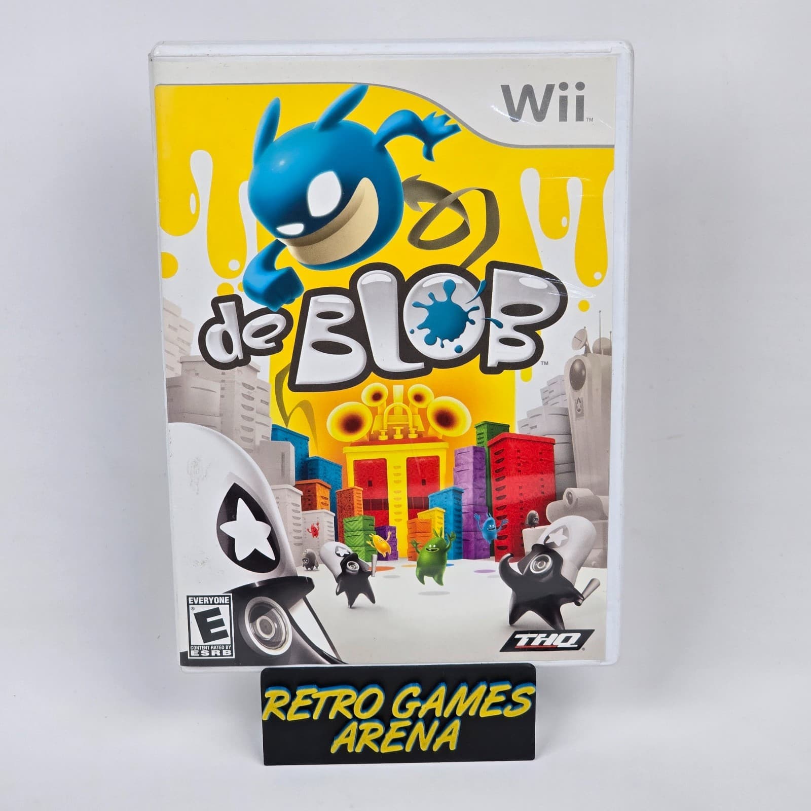 De Blob (Nintendo Wii) Case & Disc