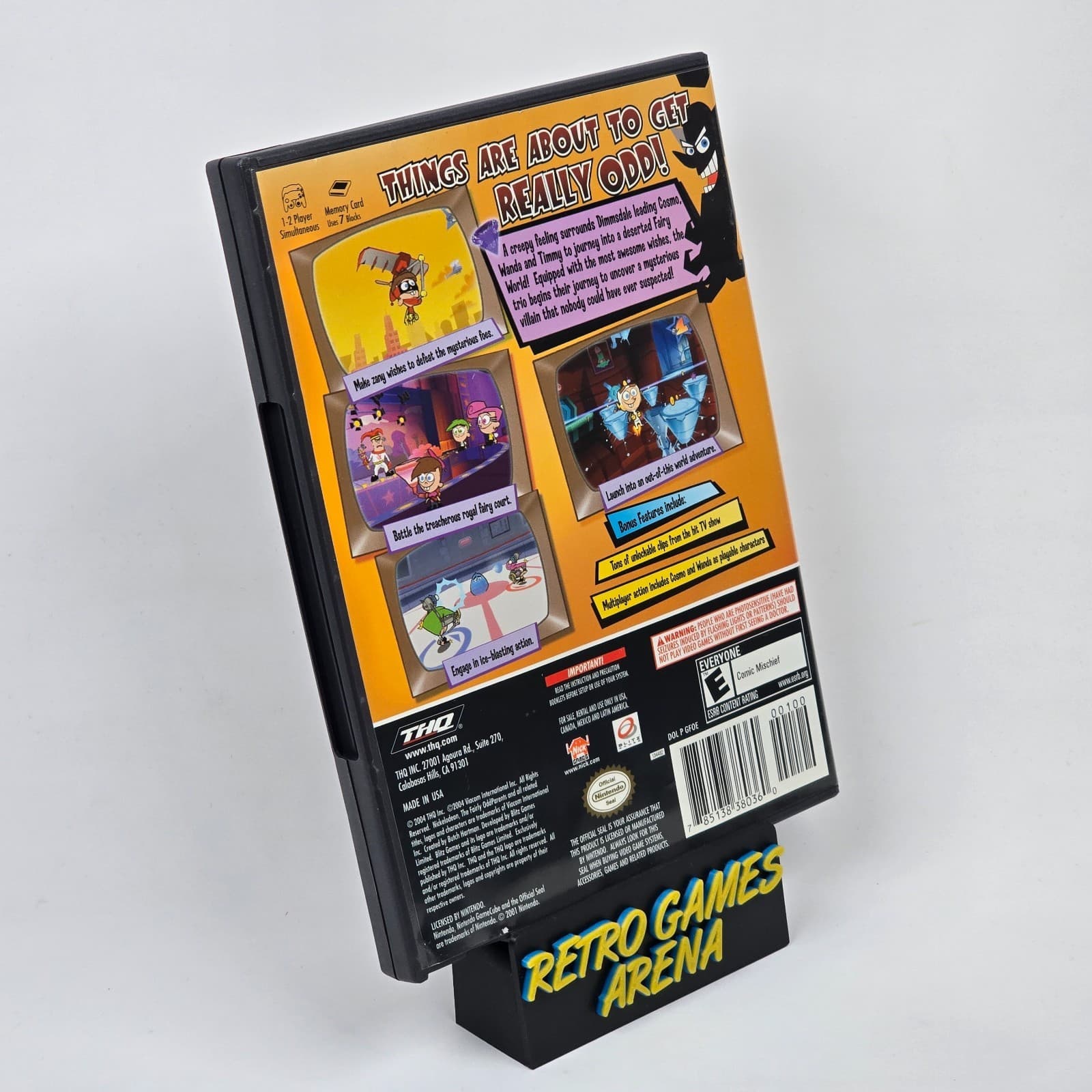 💿REFURBISHED The Fairly Oddparents: Shadow Showdown (Nintendo GameCube) CIB💿 - Thumbnail 4