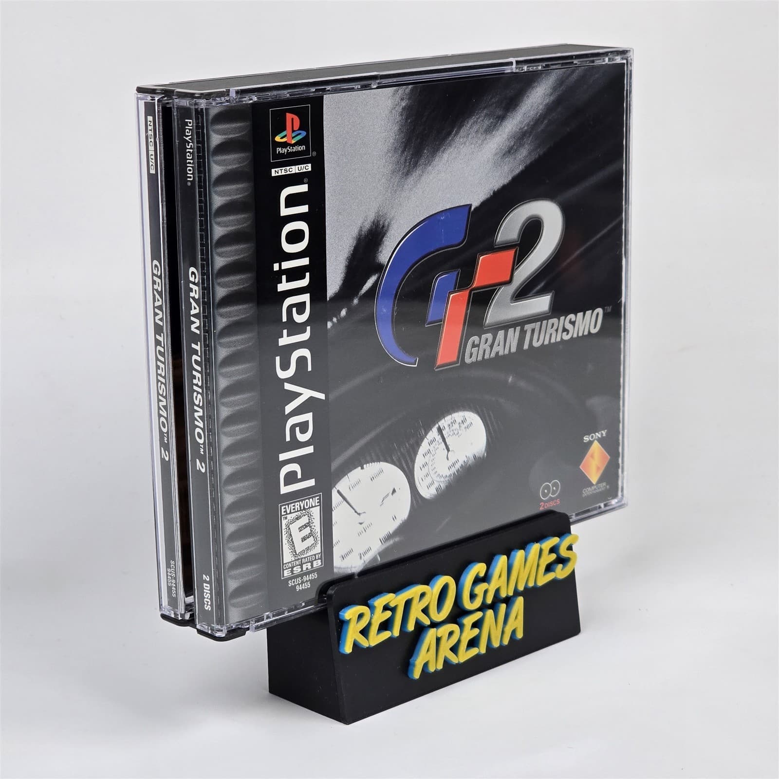 Gran Turismo 2 (PlayStation 1 PS1) Black Label CIB COMPLETE
