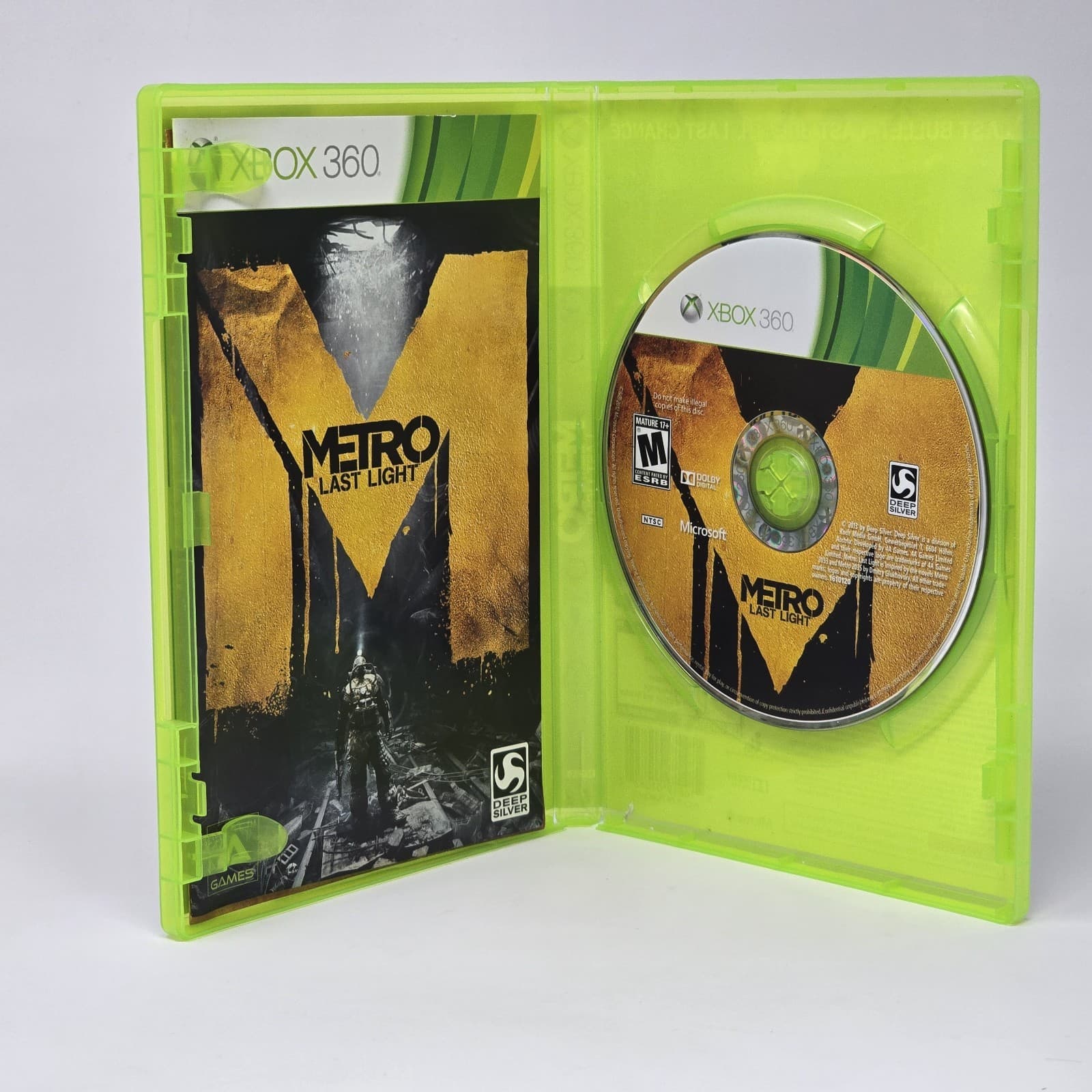 Metro: Last Light Limited Edition (Xbox 360) CIB COMPLETE & TESTED - Thumbnail 2