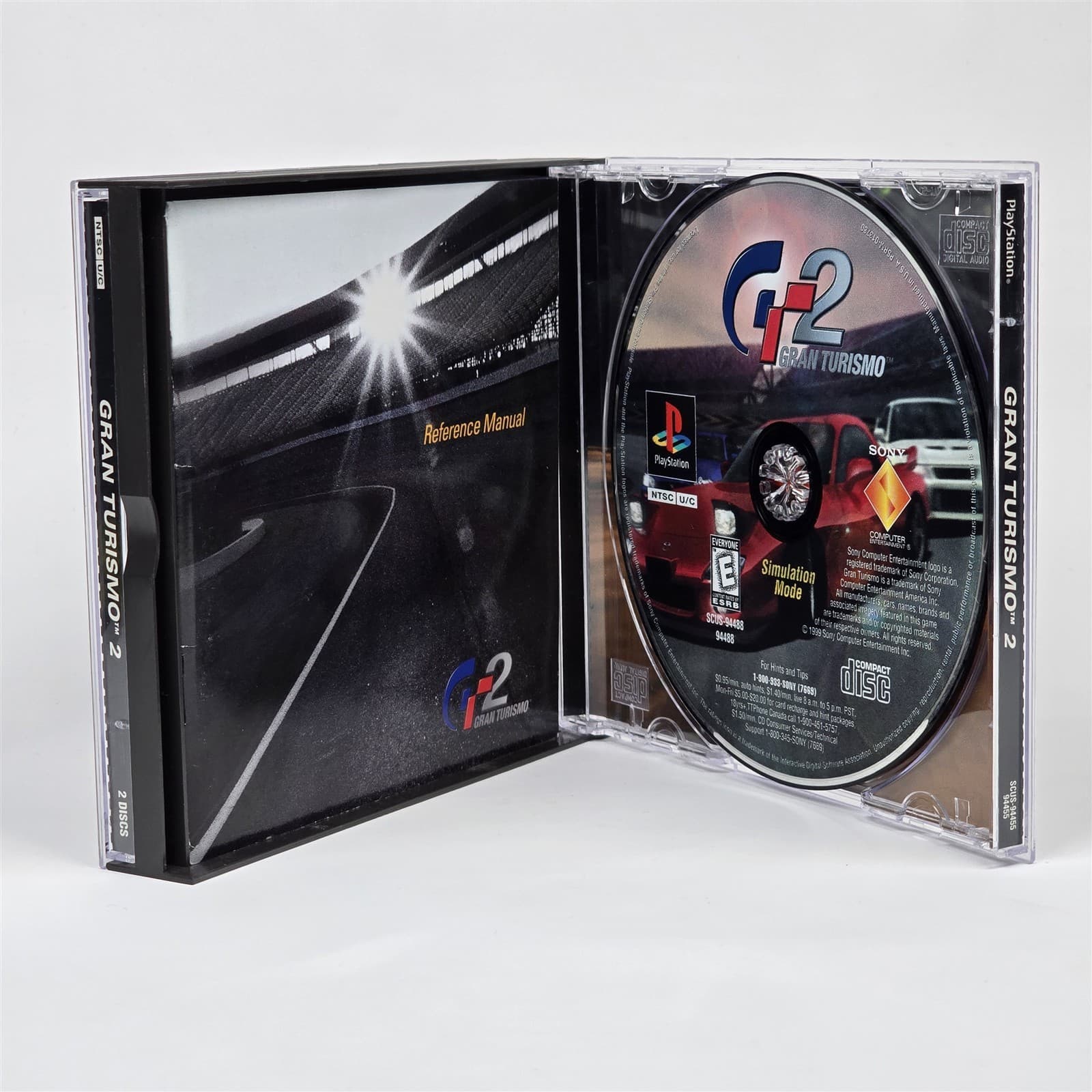Gran Turismo 2 (PlayStation 1 PS1) Black Label CIB COMPLETE - Thumbnail 3