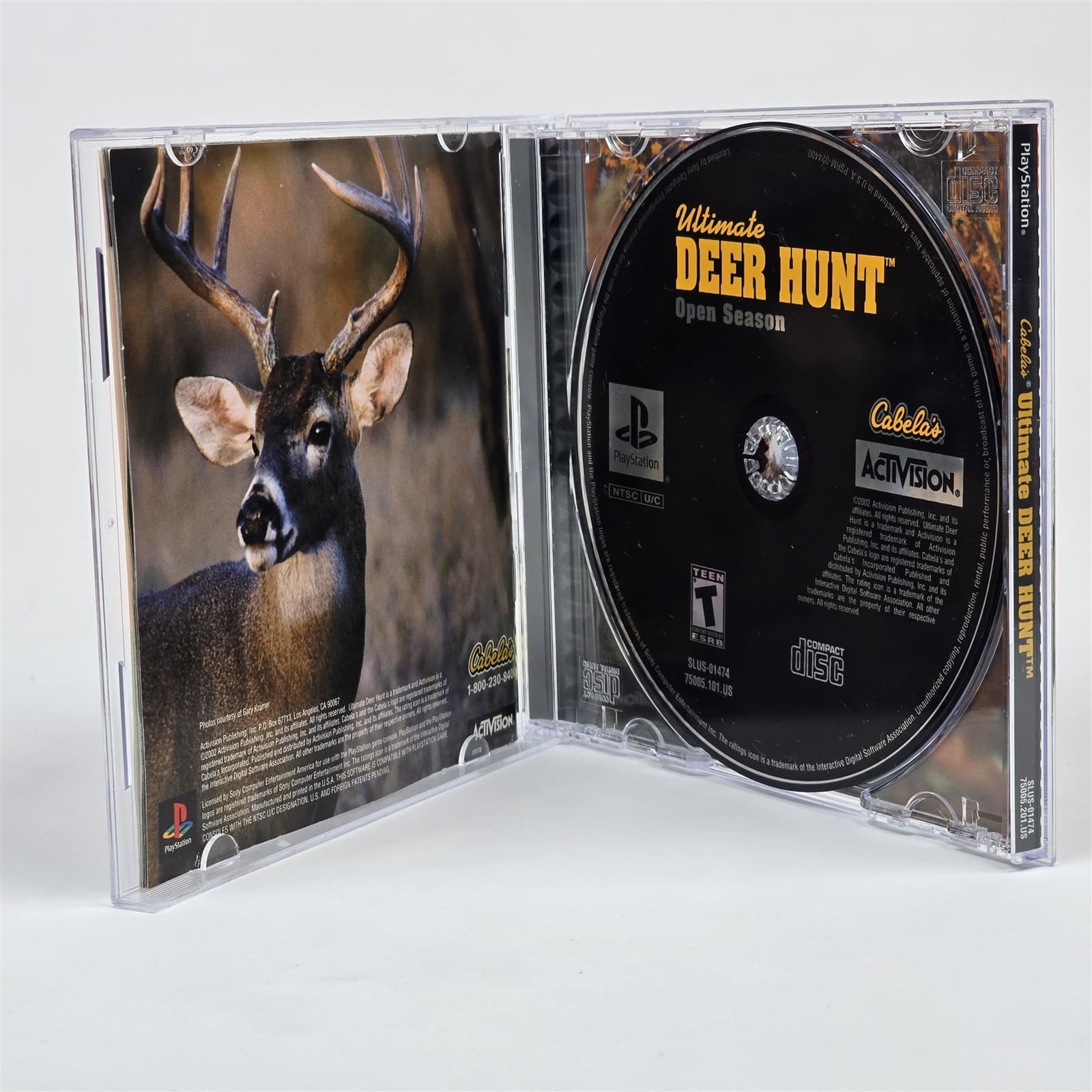 Cabela's Ultimate Deer Hunt (PlayStation 1 PS1) CIB COMPLETE - Thumbnail 2
