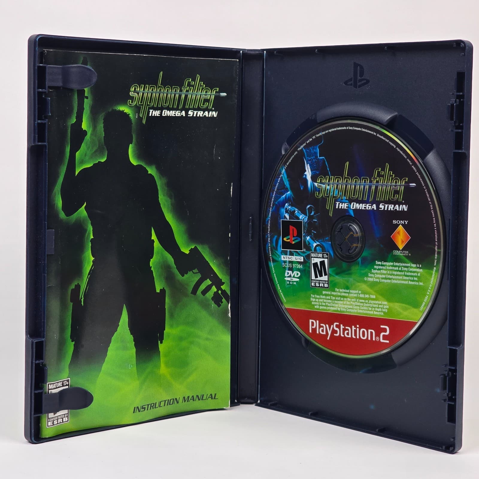 Syphon Filter: The Omega Strain (PlayStation 2 PS2) Greatest Hits CIB COMPLETE - Thumbnail 2