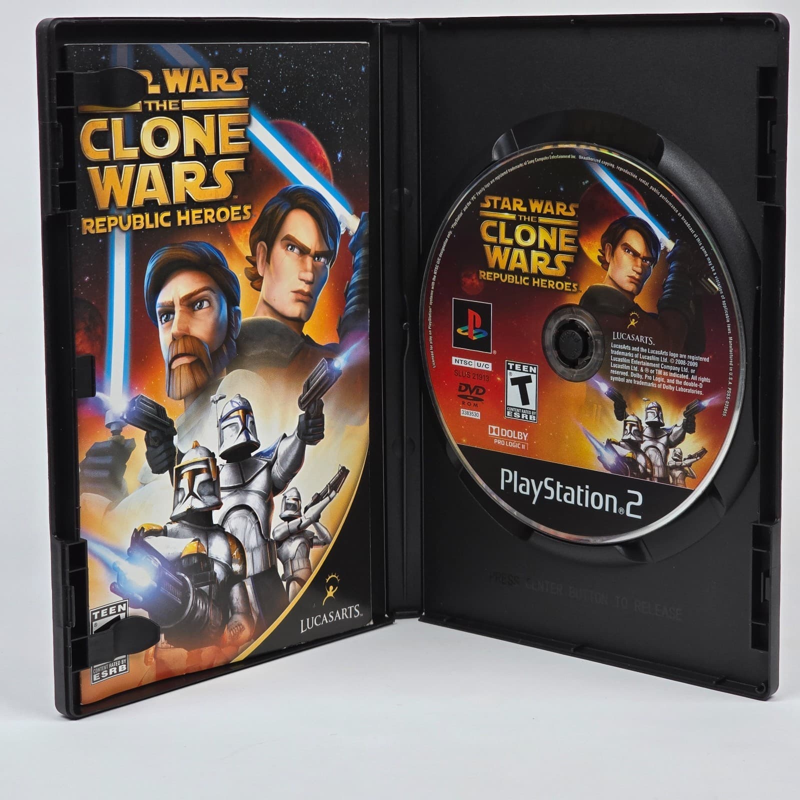 Star Wars: The Clone Wars - Republic Heroes (PlayStation 2 PS2) CIB COMPLETE - Thumbnail 2
