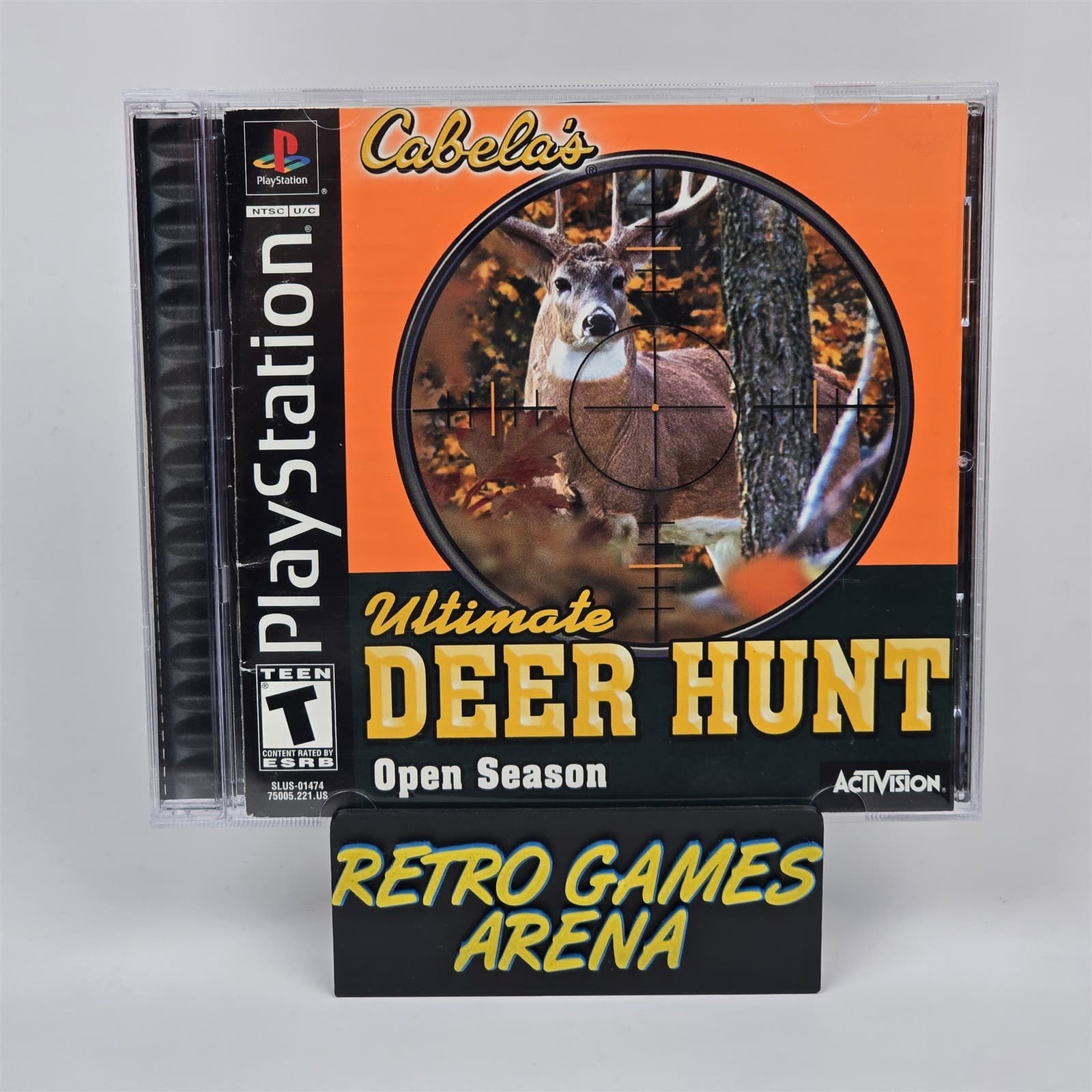 Cabela's Ultimate Deer Hunt (PlayStation 1 PS1) CIB COMPLETE