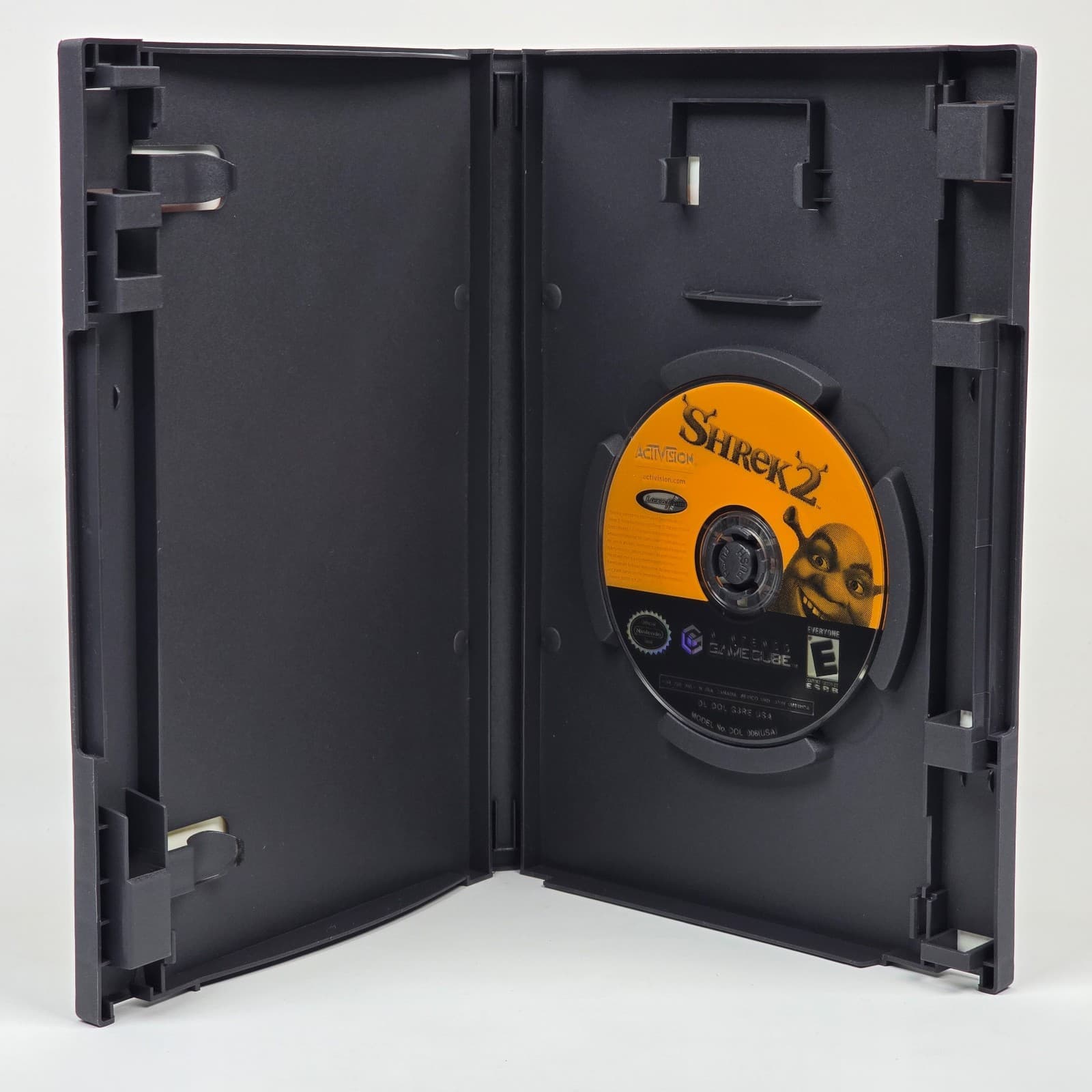 Shrek 2 (Nintendo GameCube) Black Label Case & Disc - Thumbnail 2