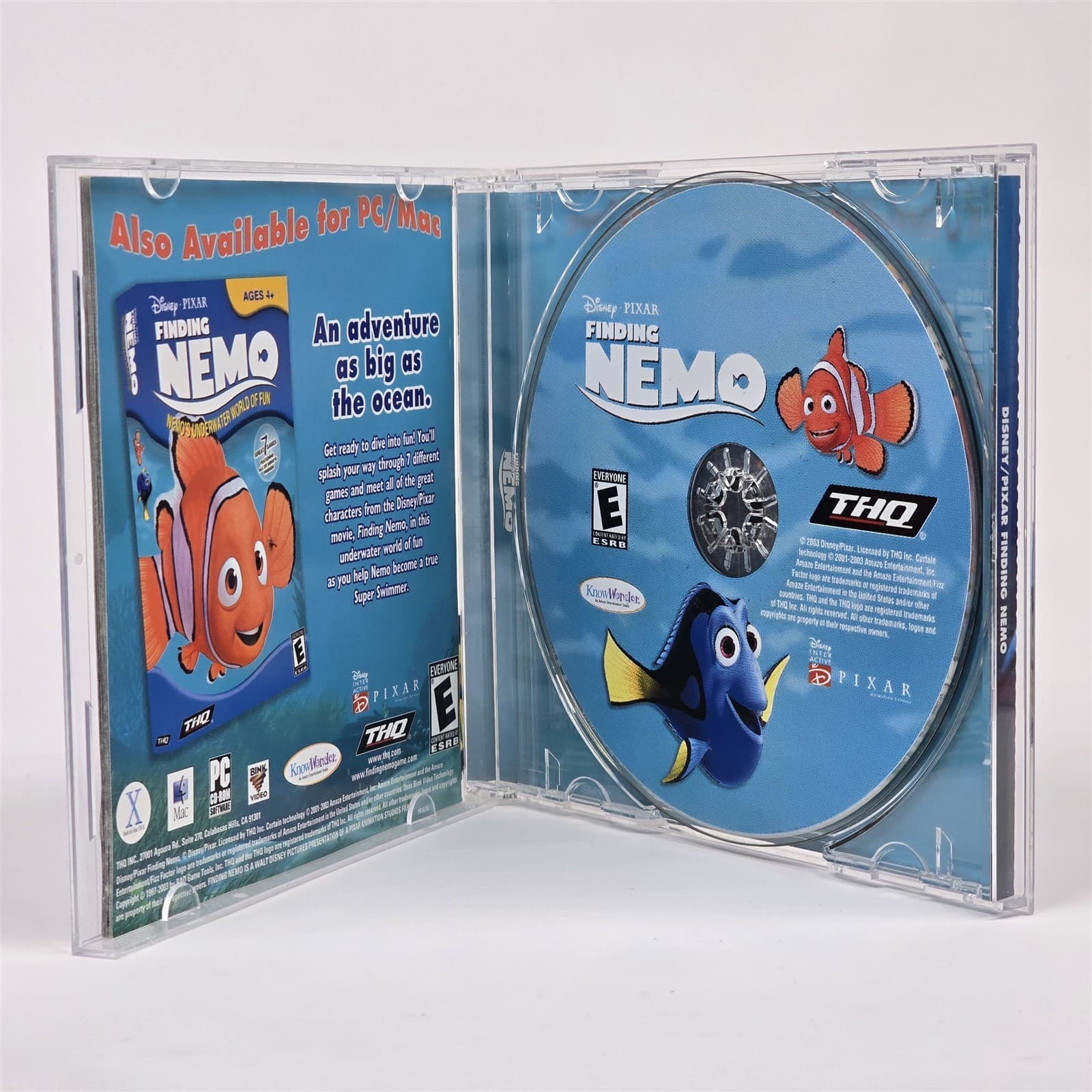 Finding Nemo (PC CD-ROM) Jewel CIB COMPLETE - Thumbnail 2