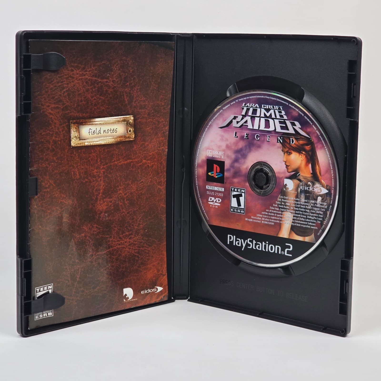 Lara Croft - Tomb Raider: Legend (PlayStation 2 PS2) Black Label CIB COMPLETE - Thumbnail 2