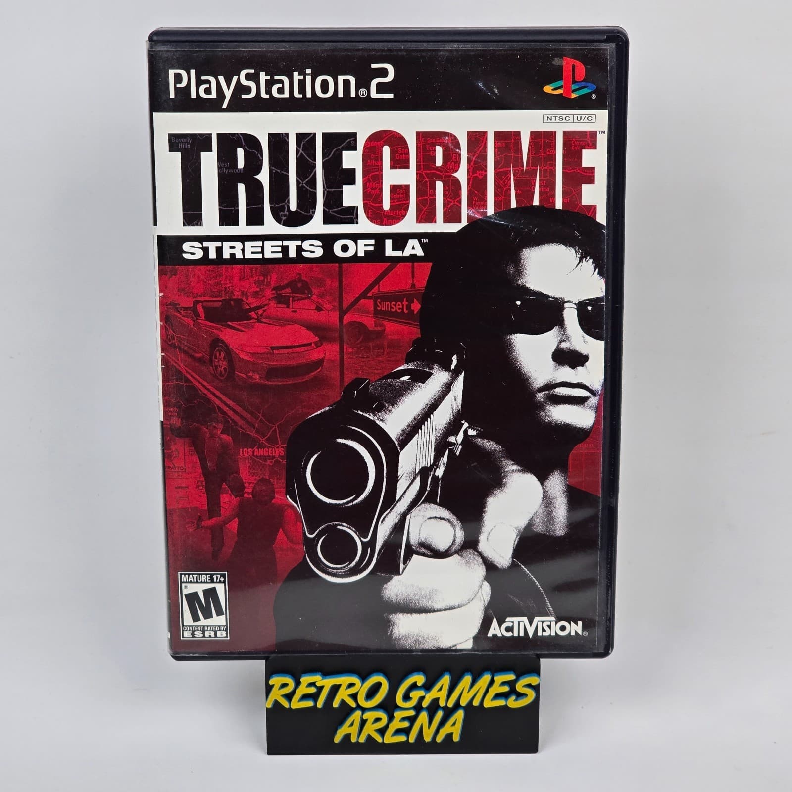 True Crime: Streets of LA (PlayStation 2 PS2) Black Label CIB COMPLETE