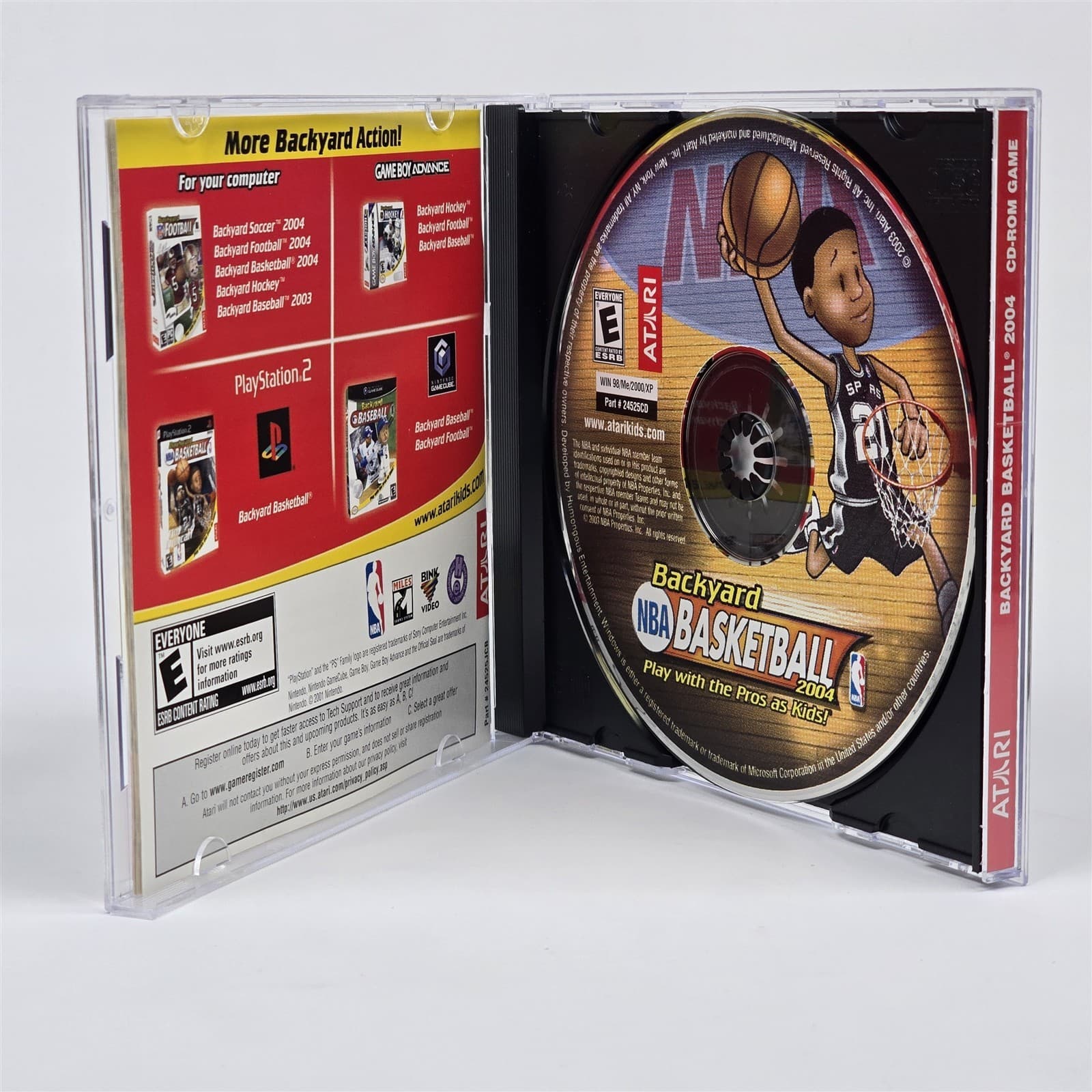 Backyard Basketball 2004 - NBA (PC CD-ROM) Jewel CIB COMPLETE - Thumbnail 2