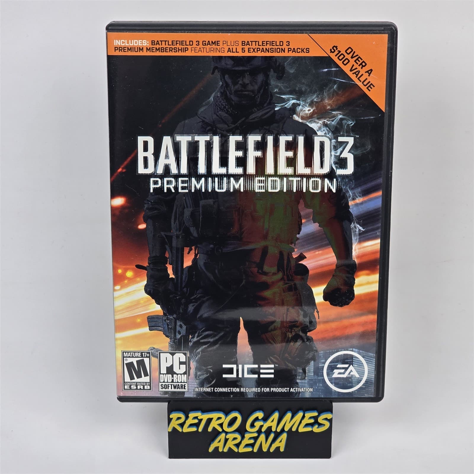 Battlefield 3: Premium Edition (PC DVD-ROM) CIB COMPLETE with Keys