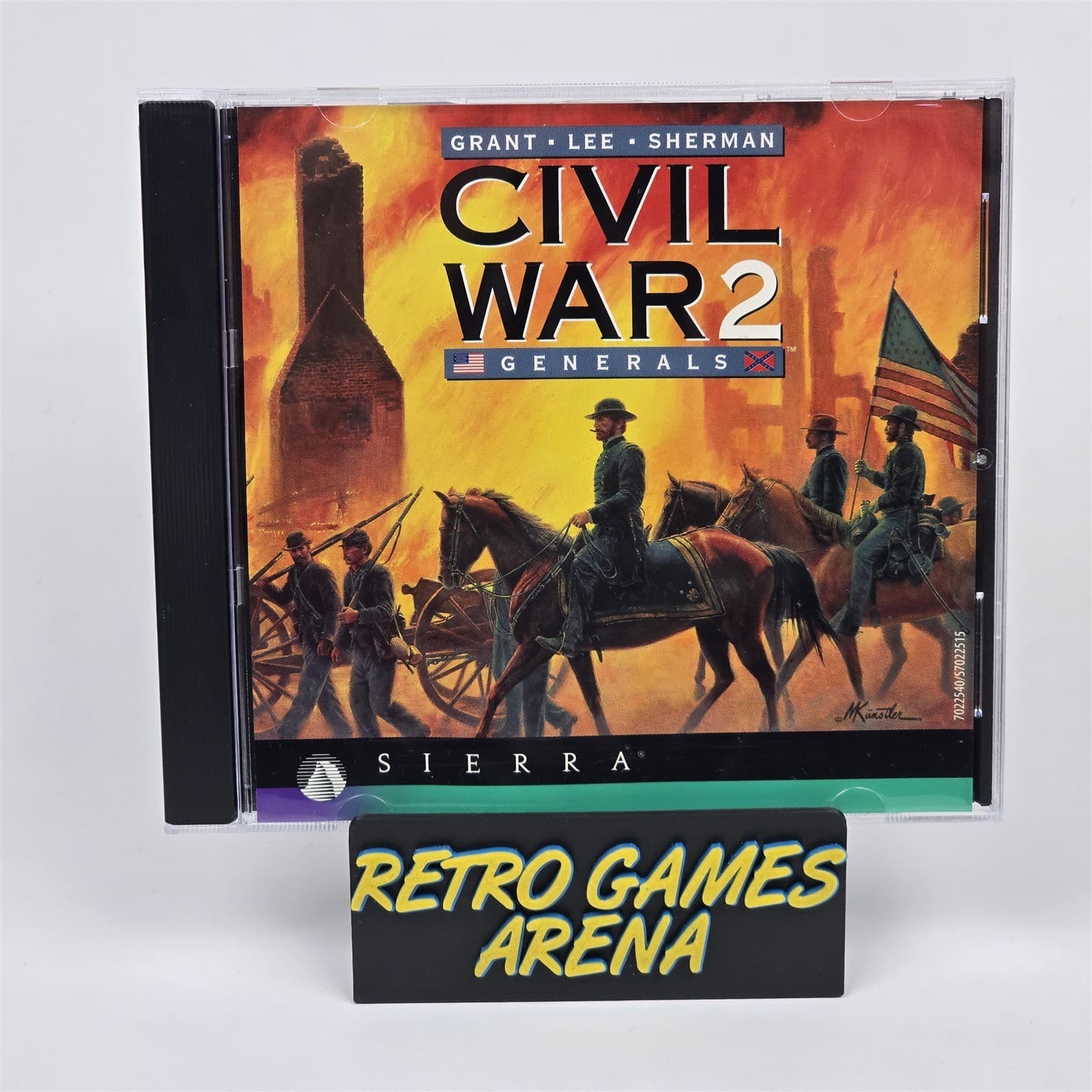 Civil War Generals 2 (PC CD-ROM) Jewel CIB COMPLETE