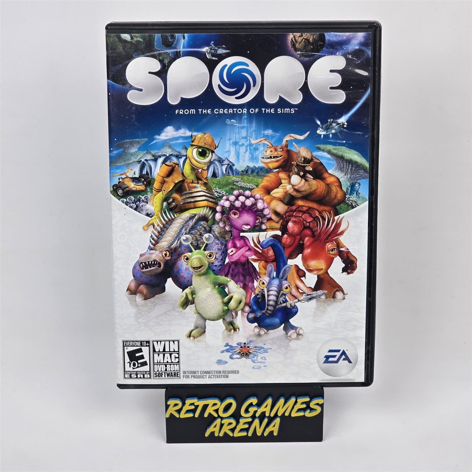 Spore (PC DVD-ROM) CIB COMPLETE with Key