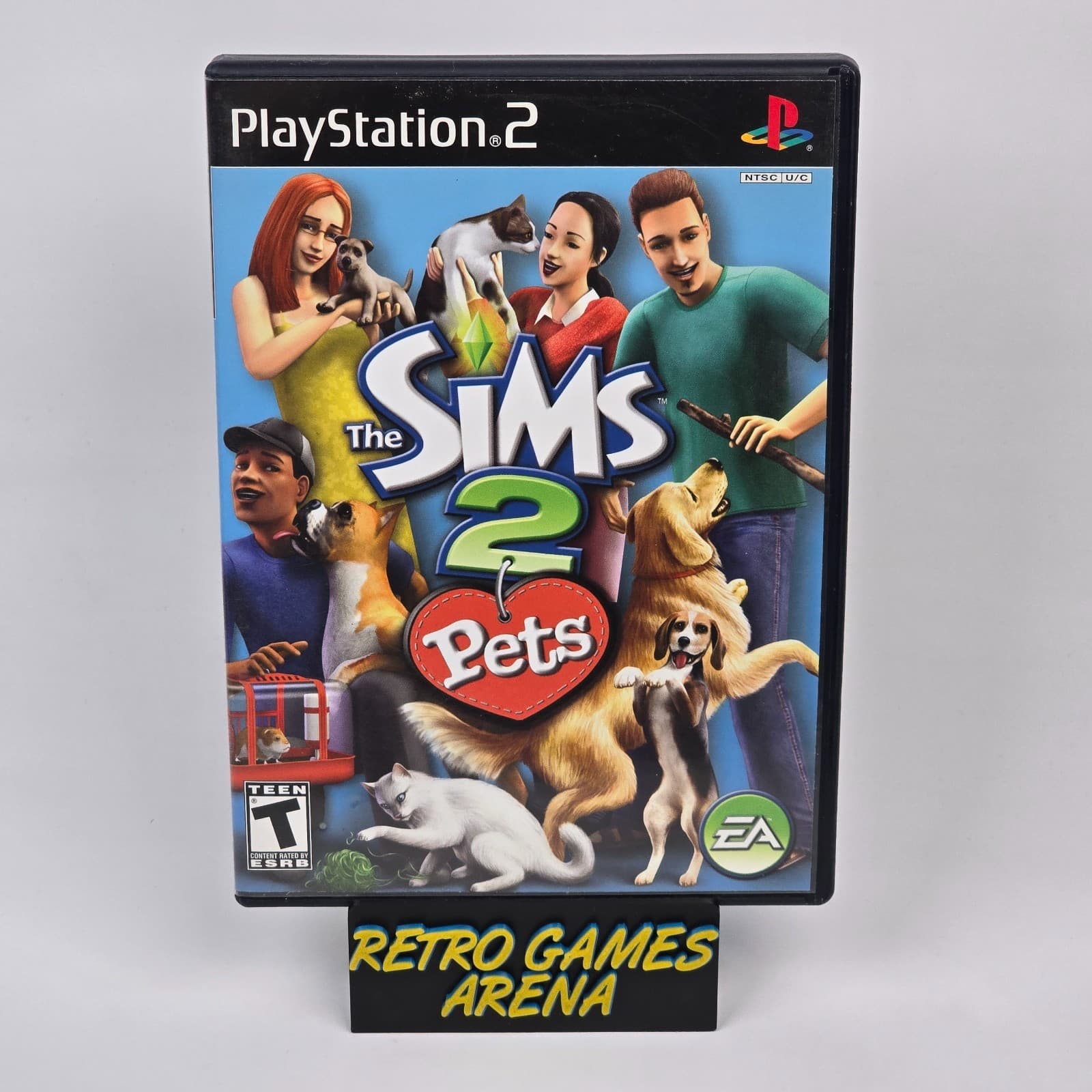 The Sims 2: Pets (PlayStation 2 PS2) Black Label CIB COMPLETE