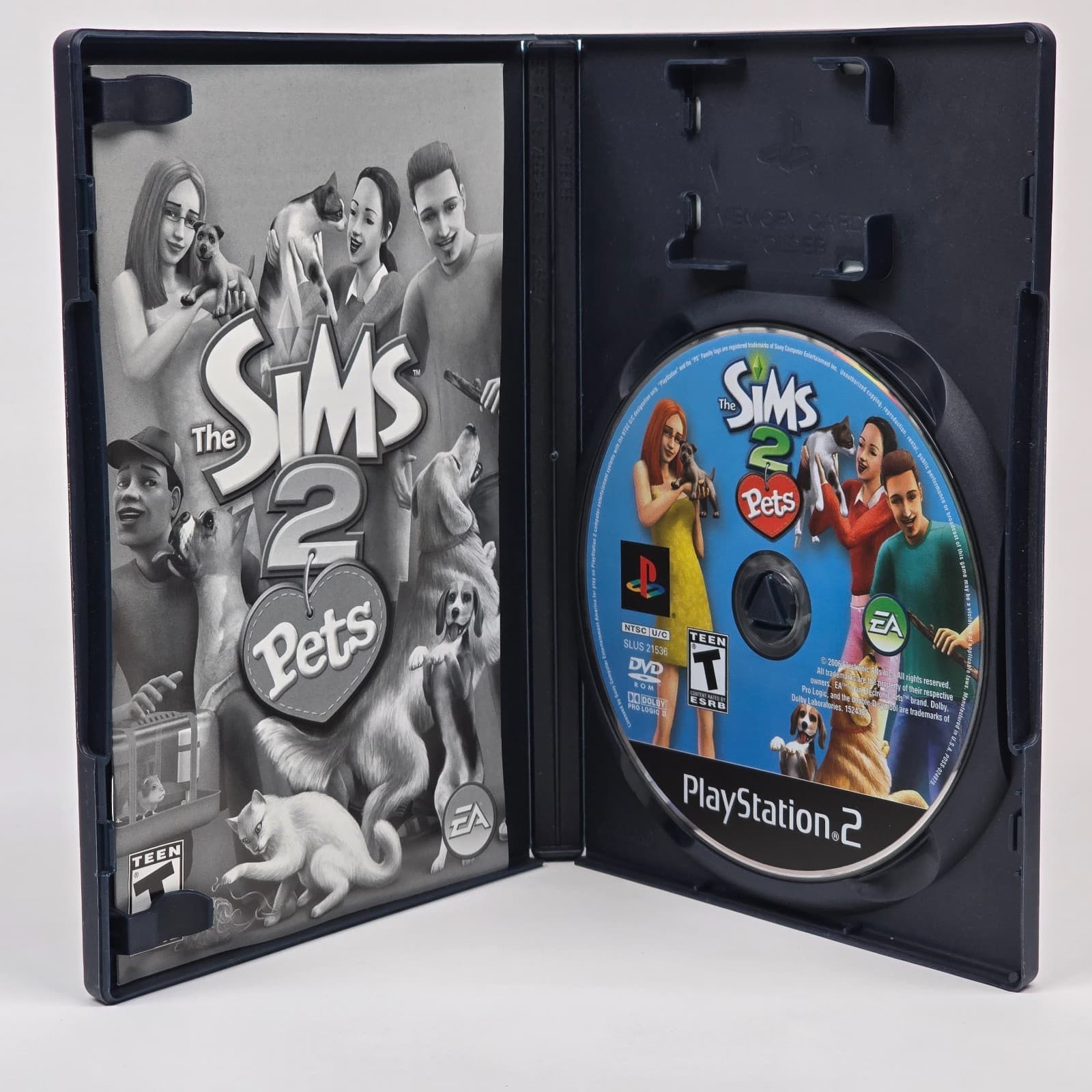 The Sims 2: Pets (PlayStation 2 PS2) Black Label CIB COMPLETE - Thumbnail 2