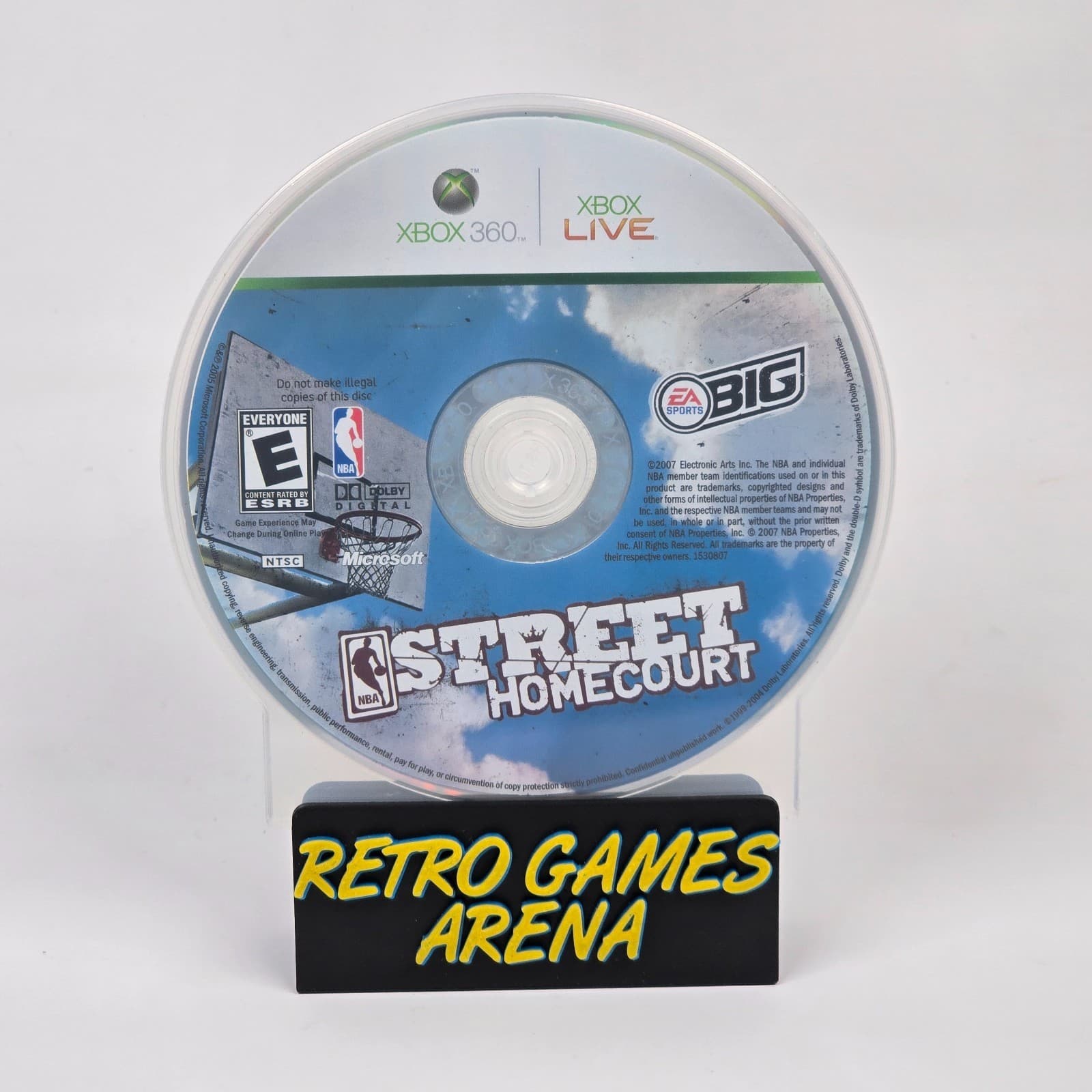 NBA Street: Homecourt (Xbox 360) Disc