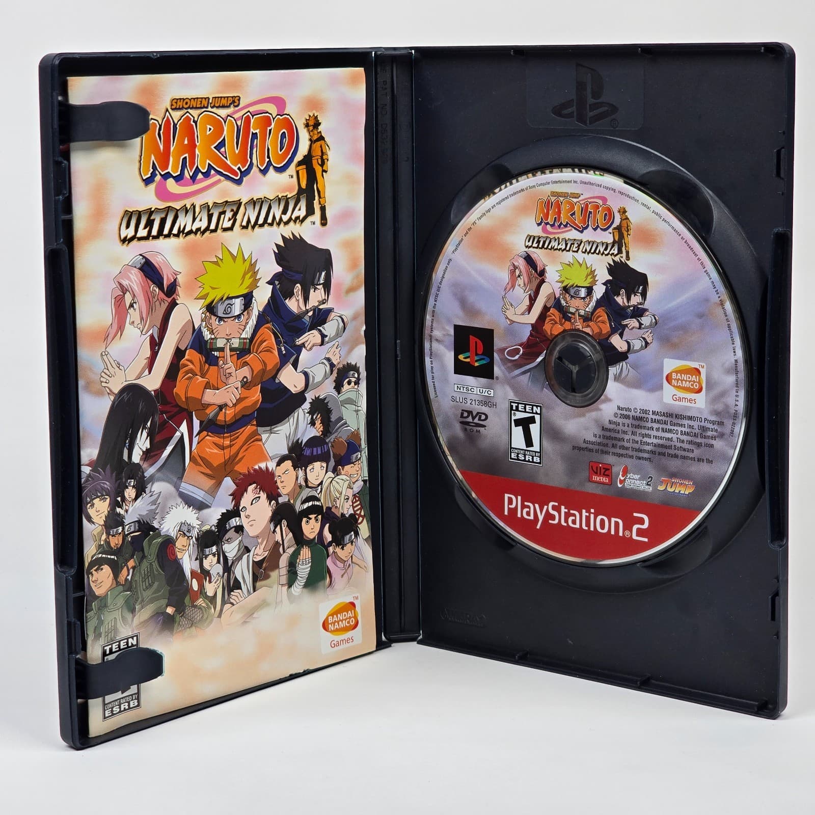 Naruto: Ultimate Ninja (PlayStation 2 PS2) Greatest Hits CIB COMPLETE - Thumbnail 2