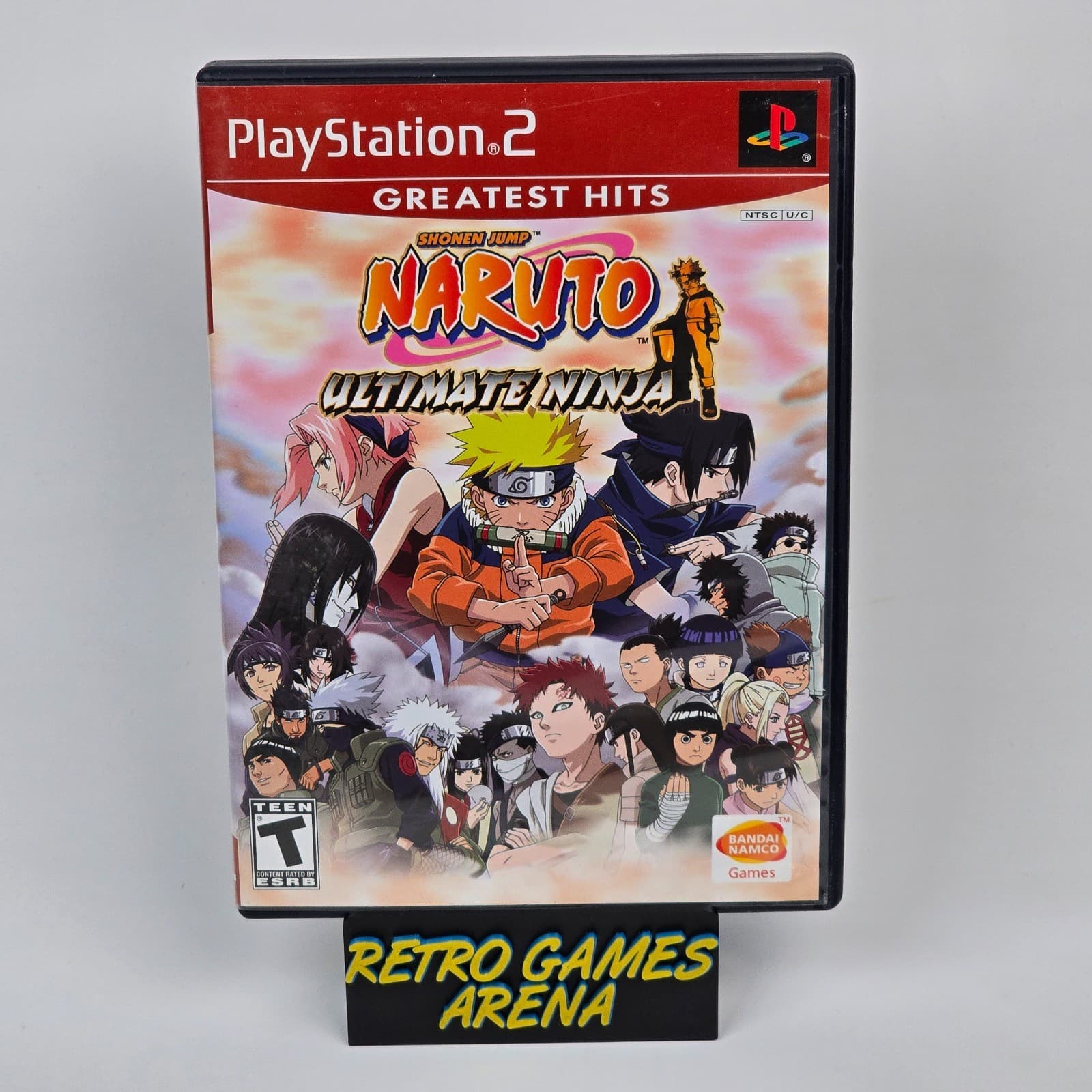 Naruto: Ultimate Ninja (PlayStation 2 PS2) Greatest Hits CIB COMPLETE