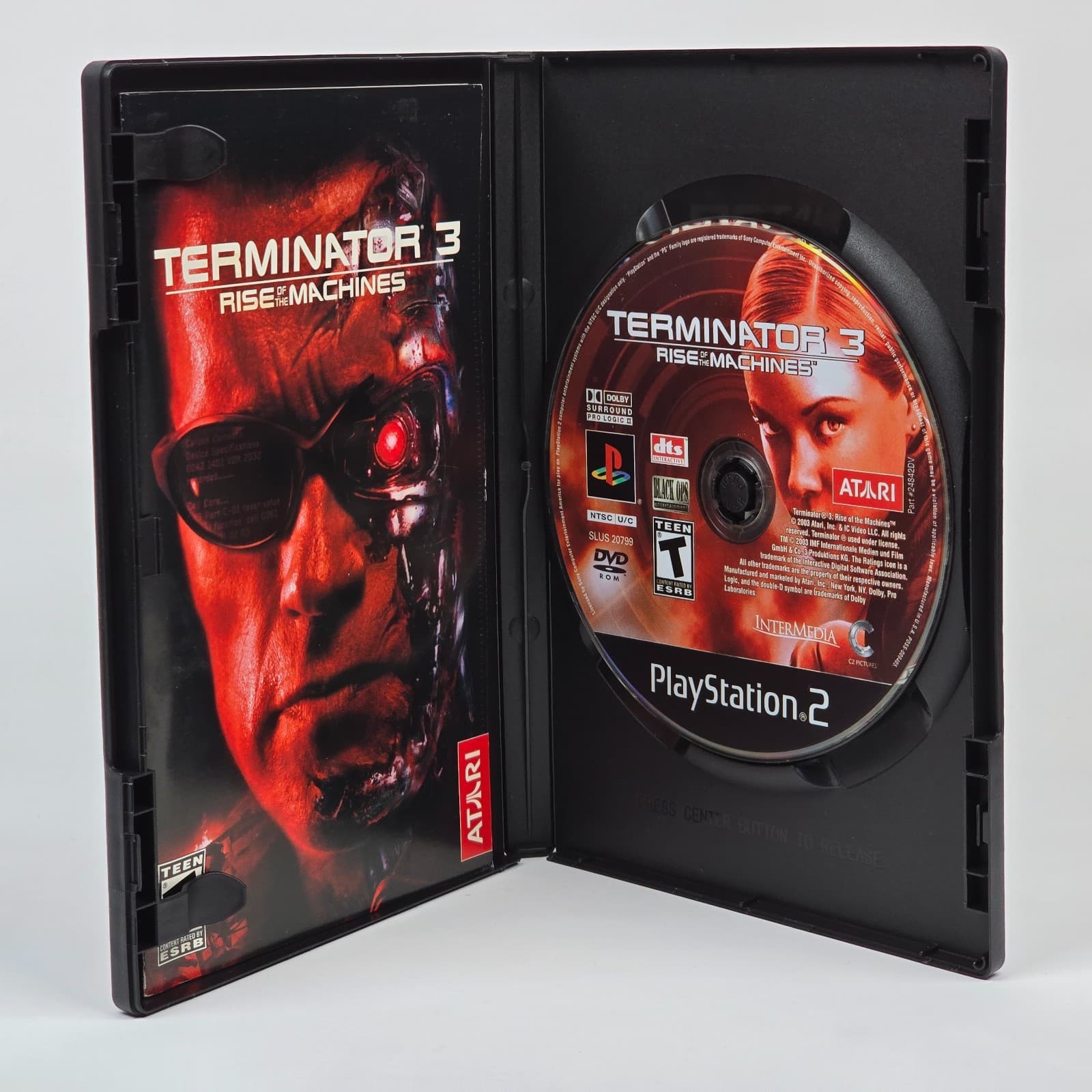 Terminator 3: Rise of the Machines (PlayStation 2 PS2) CIB COMPLETE - Thumbnail 2