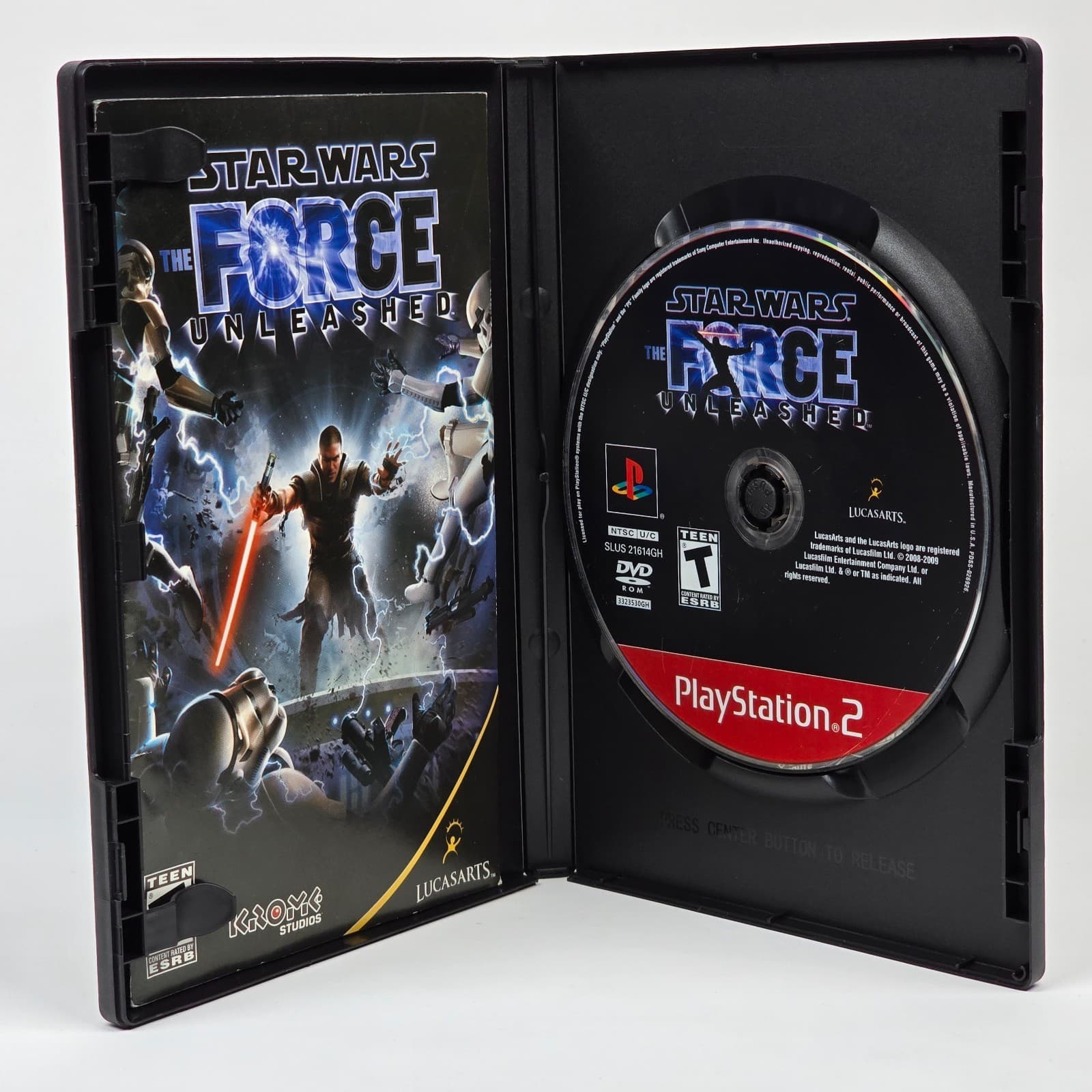 Star Wars: The Force Unleashed (PlayStation 2 PS2) Greatest Hits CIB COMPLETE - Thumbnail 2